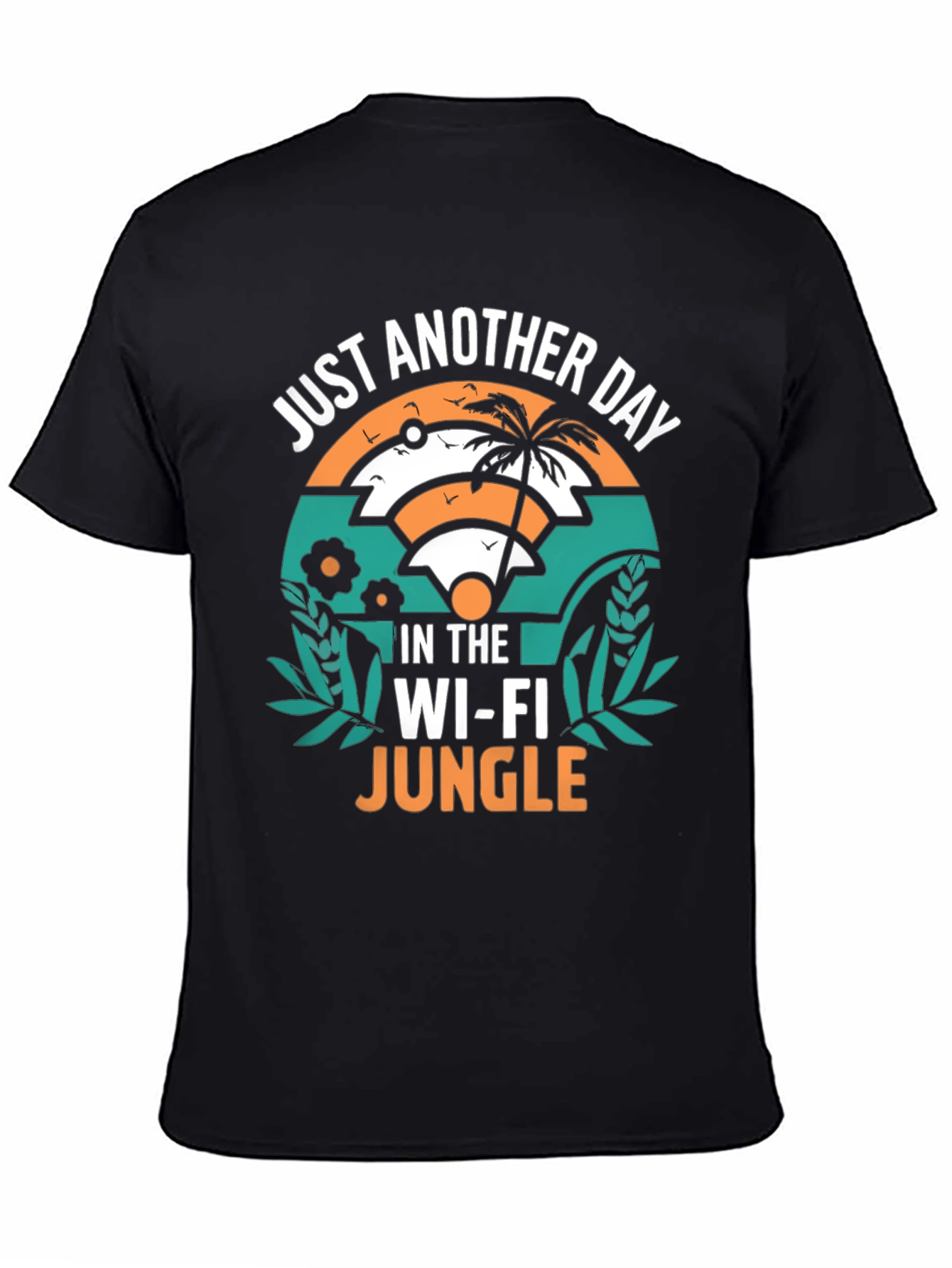 Wi-Fi Jungle T-Shirt - Humorous Tech Tee
