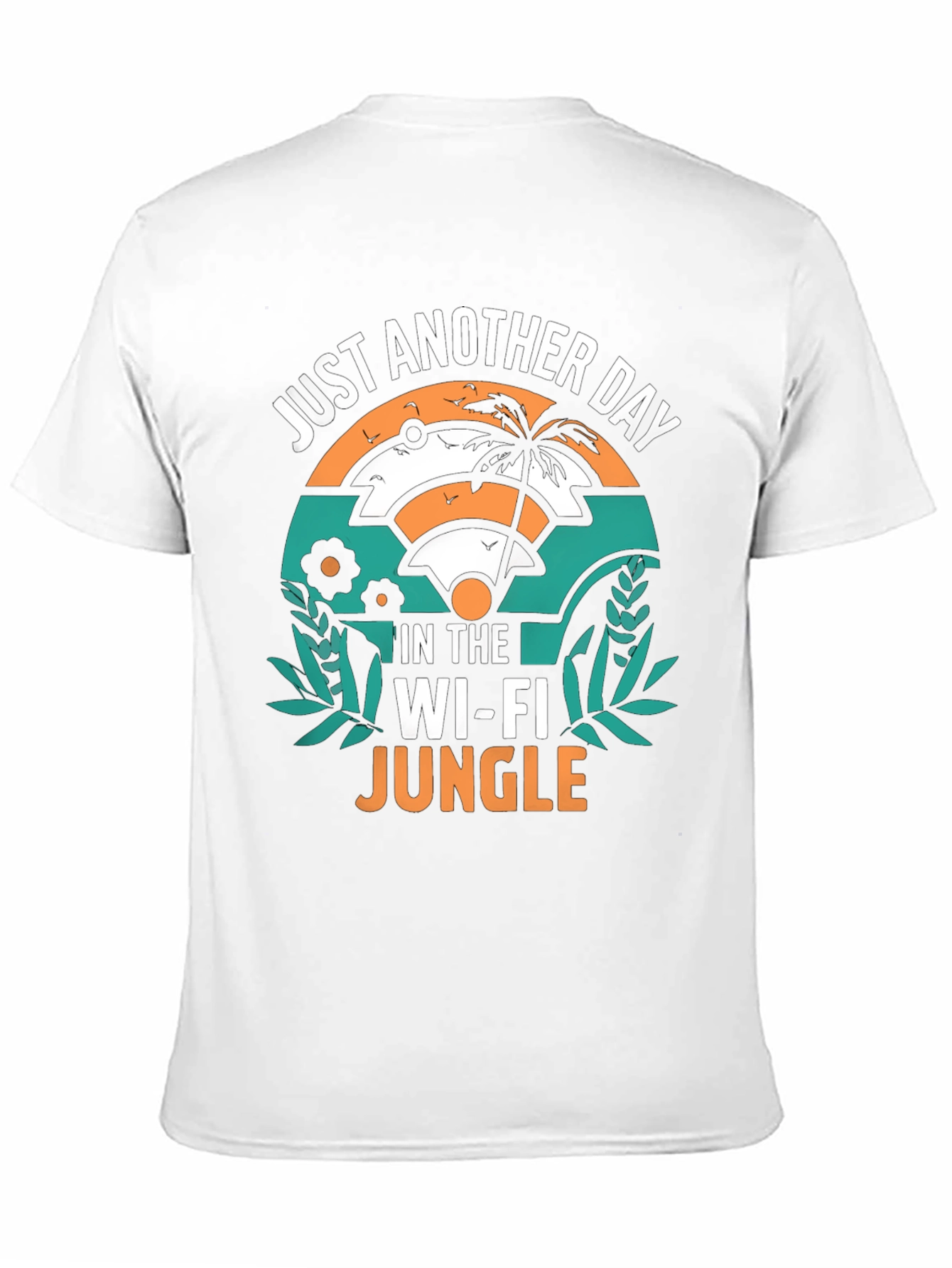 Wi-Fi Jungle T-Shirt - Humorous Tech Tee