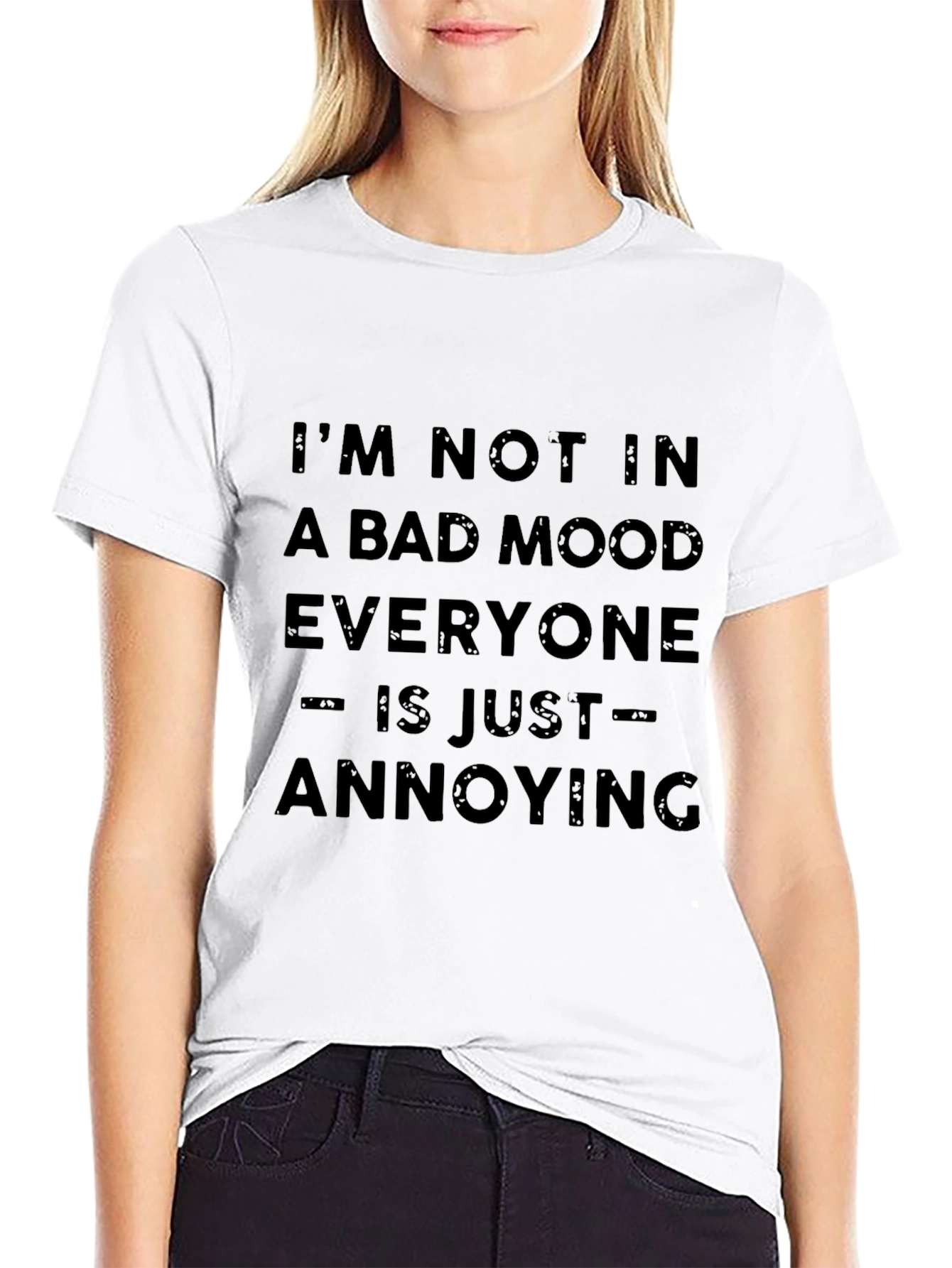 Funny Bad Mood Graphic T-Shirt