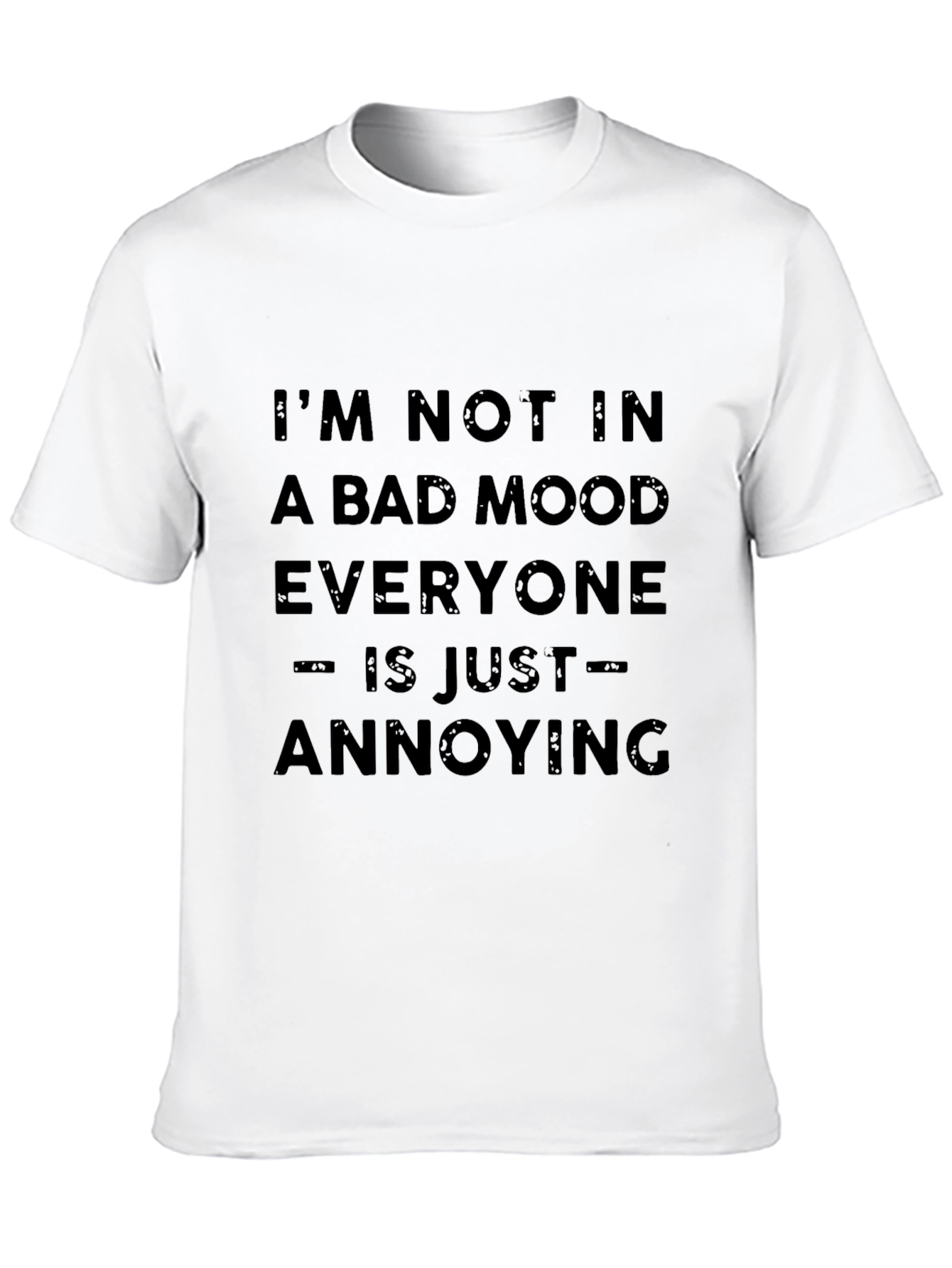 Funny Bad Mood Graphic T-Shirt