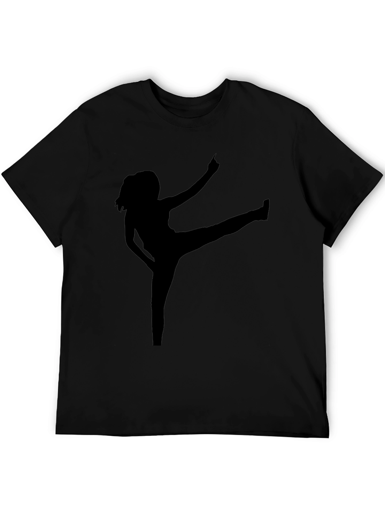 Silhouette Kick T-Shirt - Bold Graphic Tee