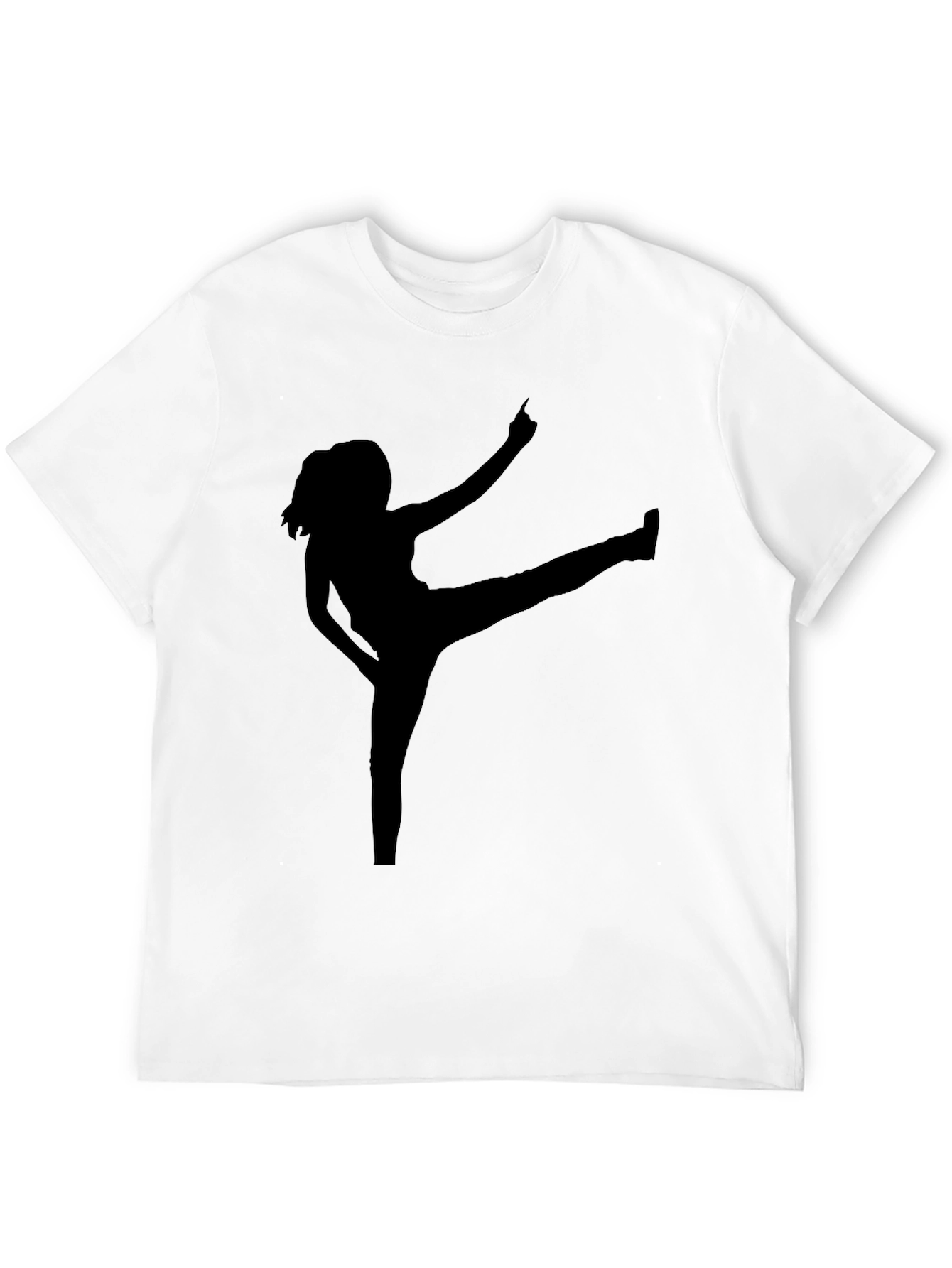 Silhouette Kick T-Shirt - Bold Graphic Tee