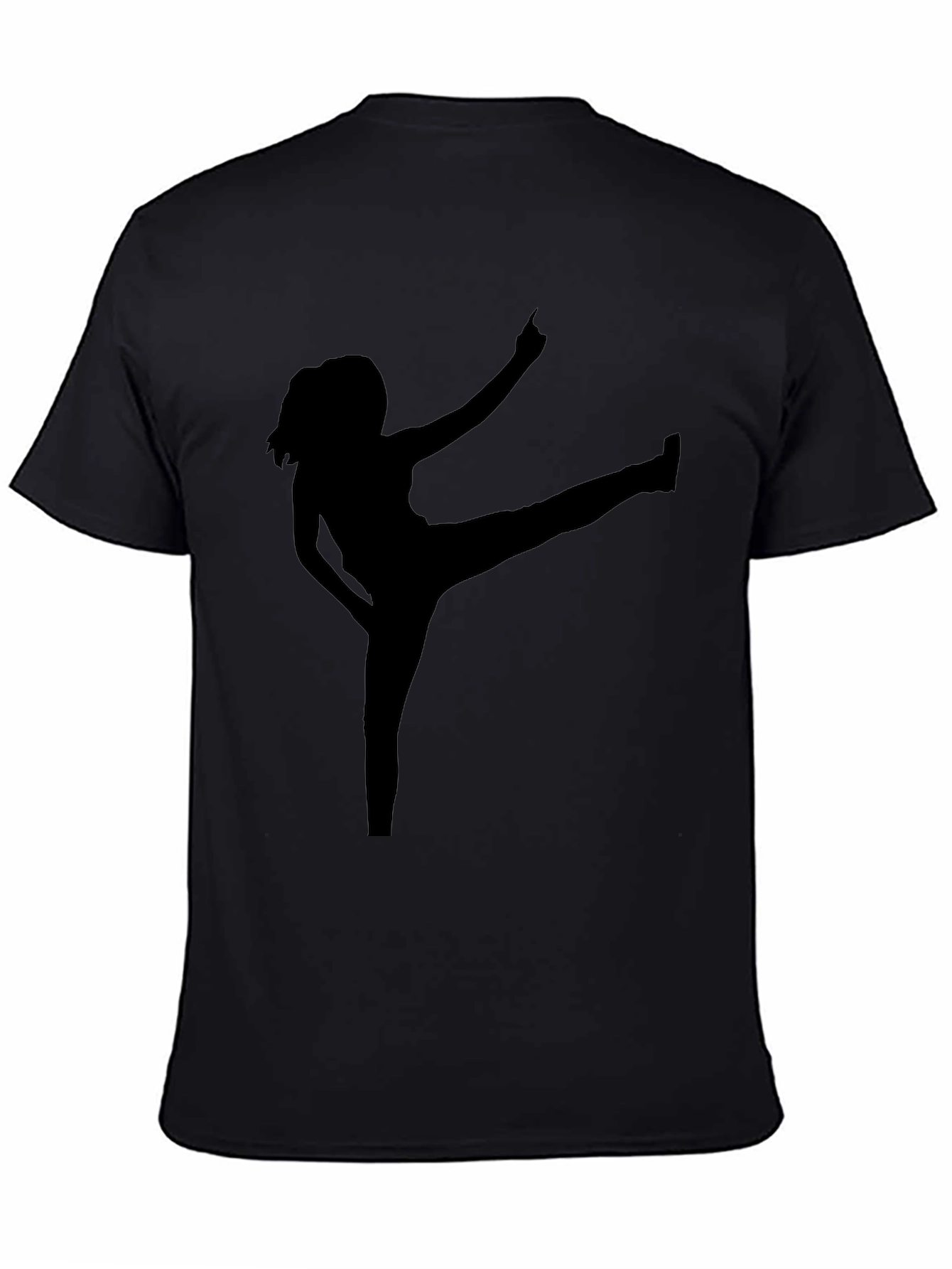 Silhouette Kick T-Shirt - Bold Graphic Tee