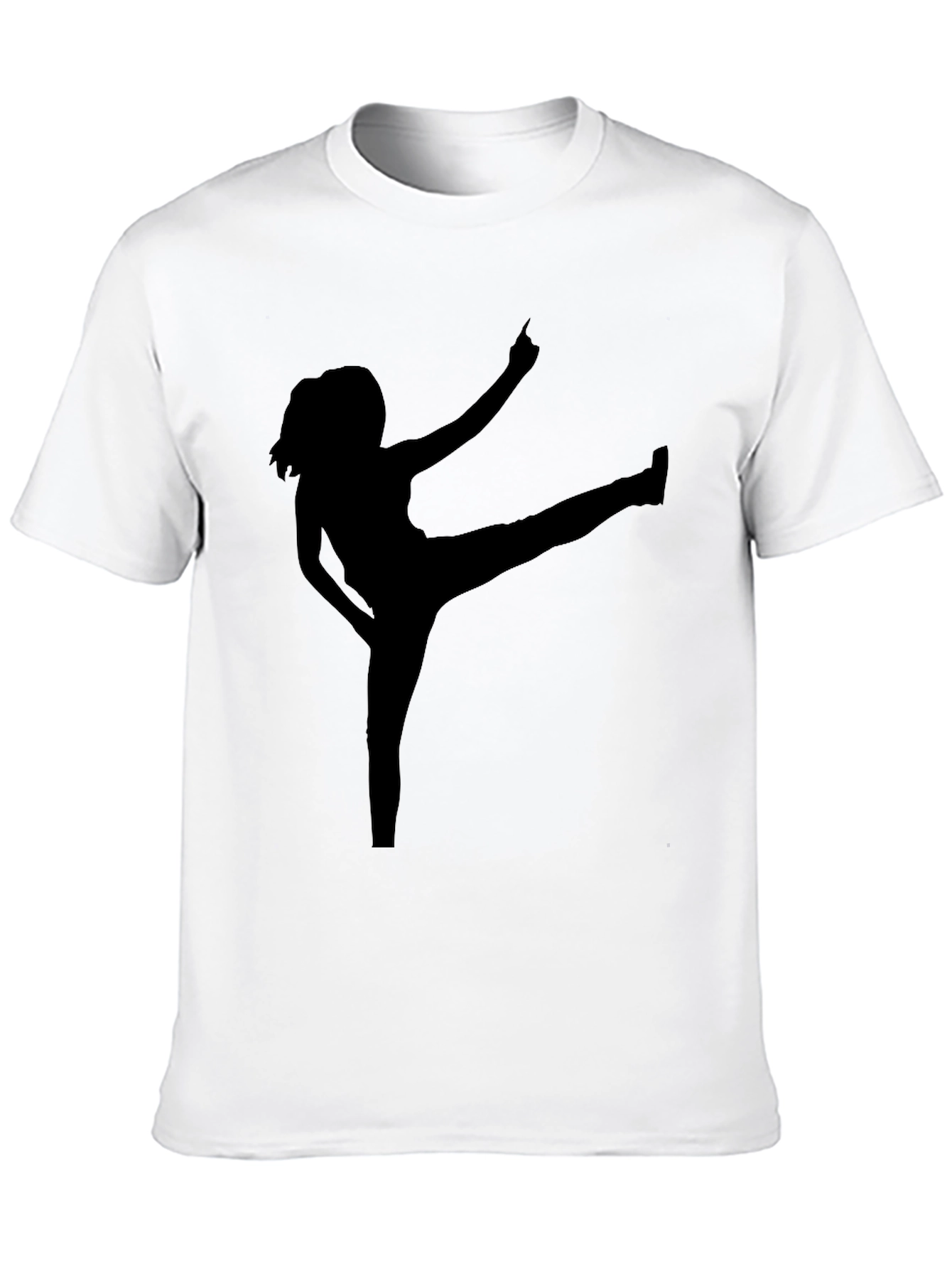 Silhouette Kick T-Shirt - Bold Graphic Tee