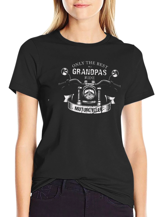 Grandpas Ride Motorcycles T-Shirt