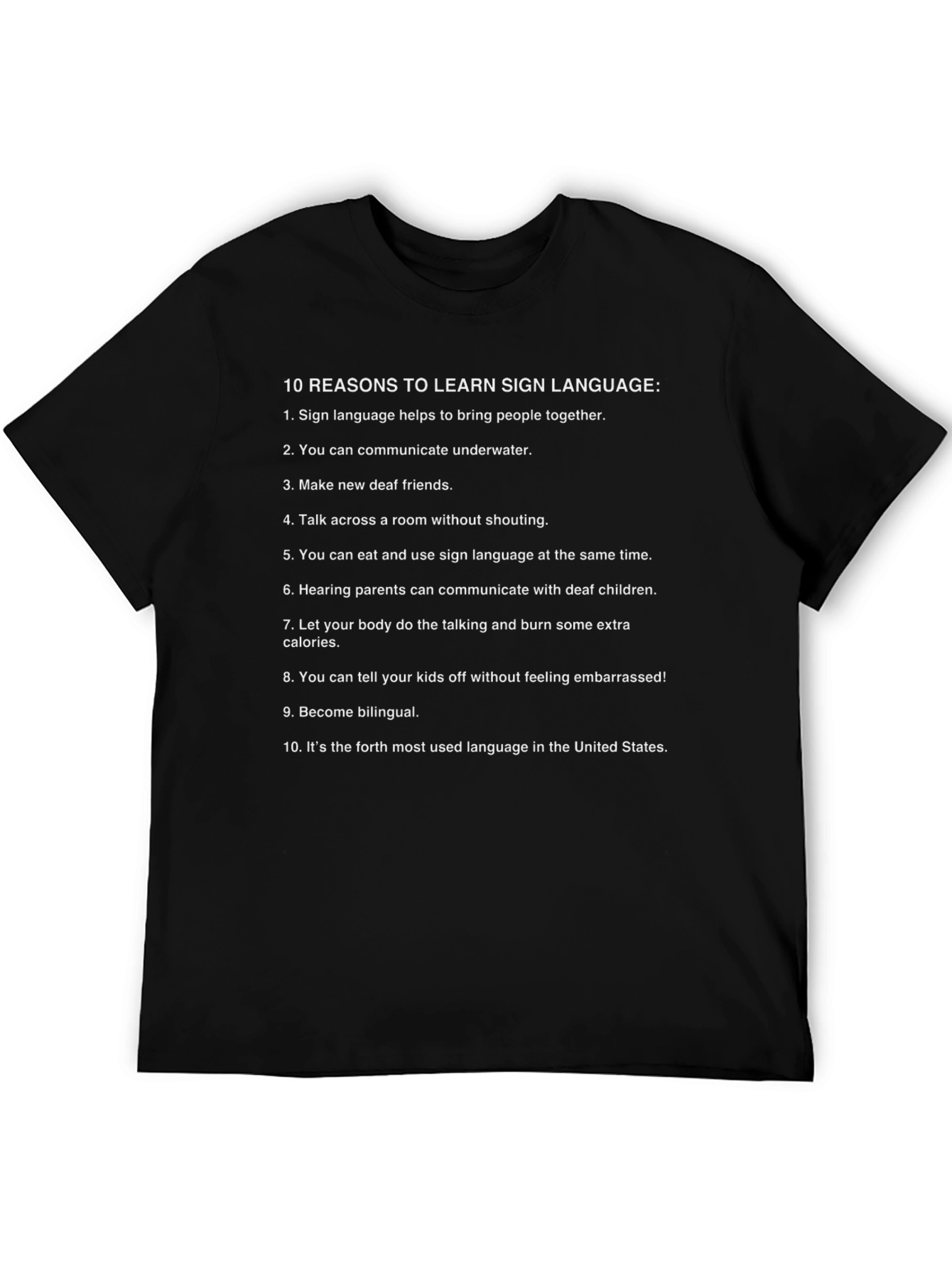 Learn Sign Language T-Shirt