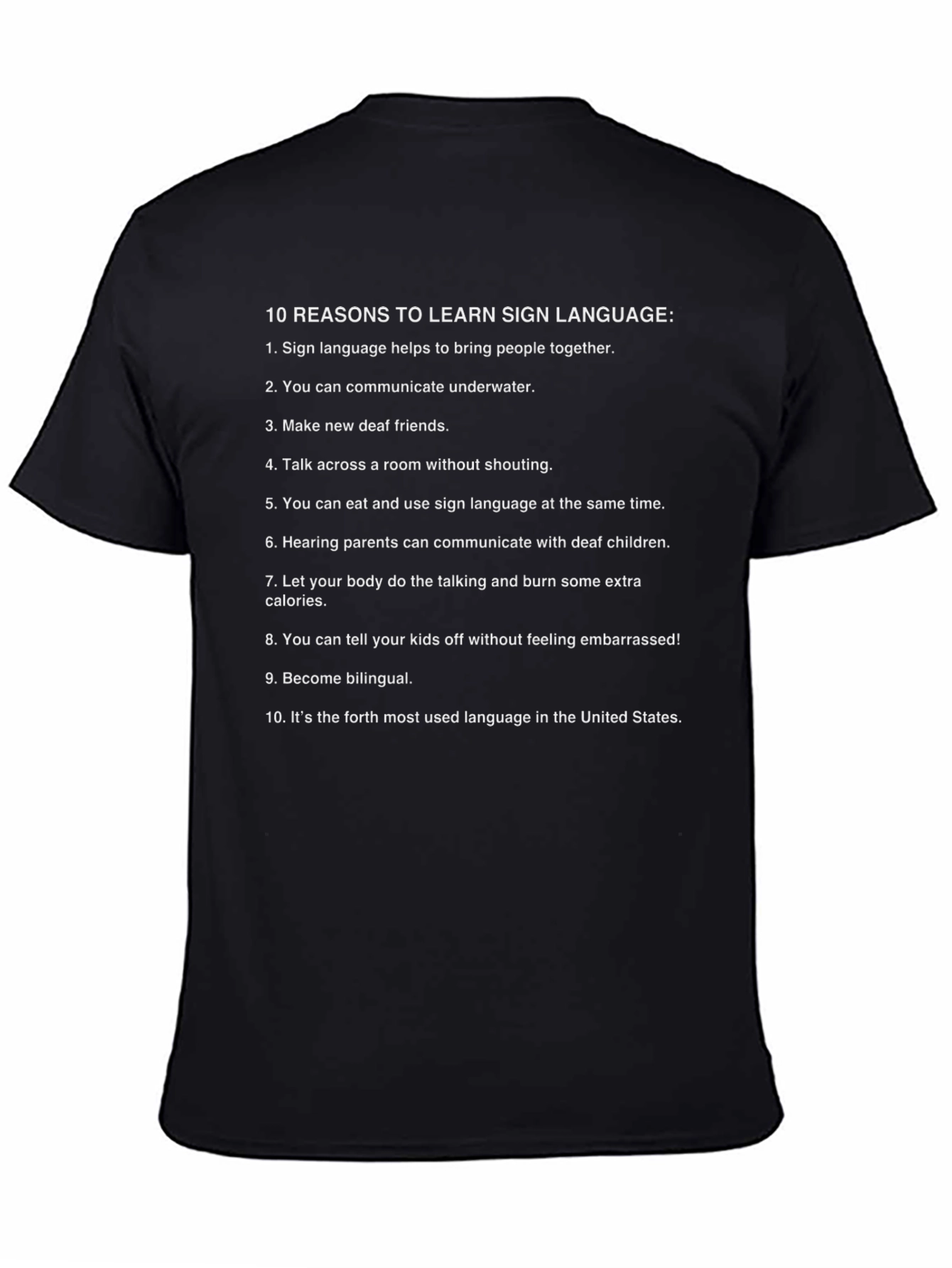 Learn Sign Language T-Shirt