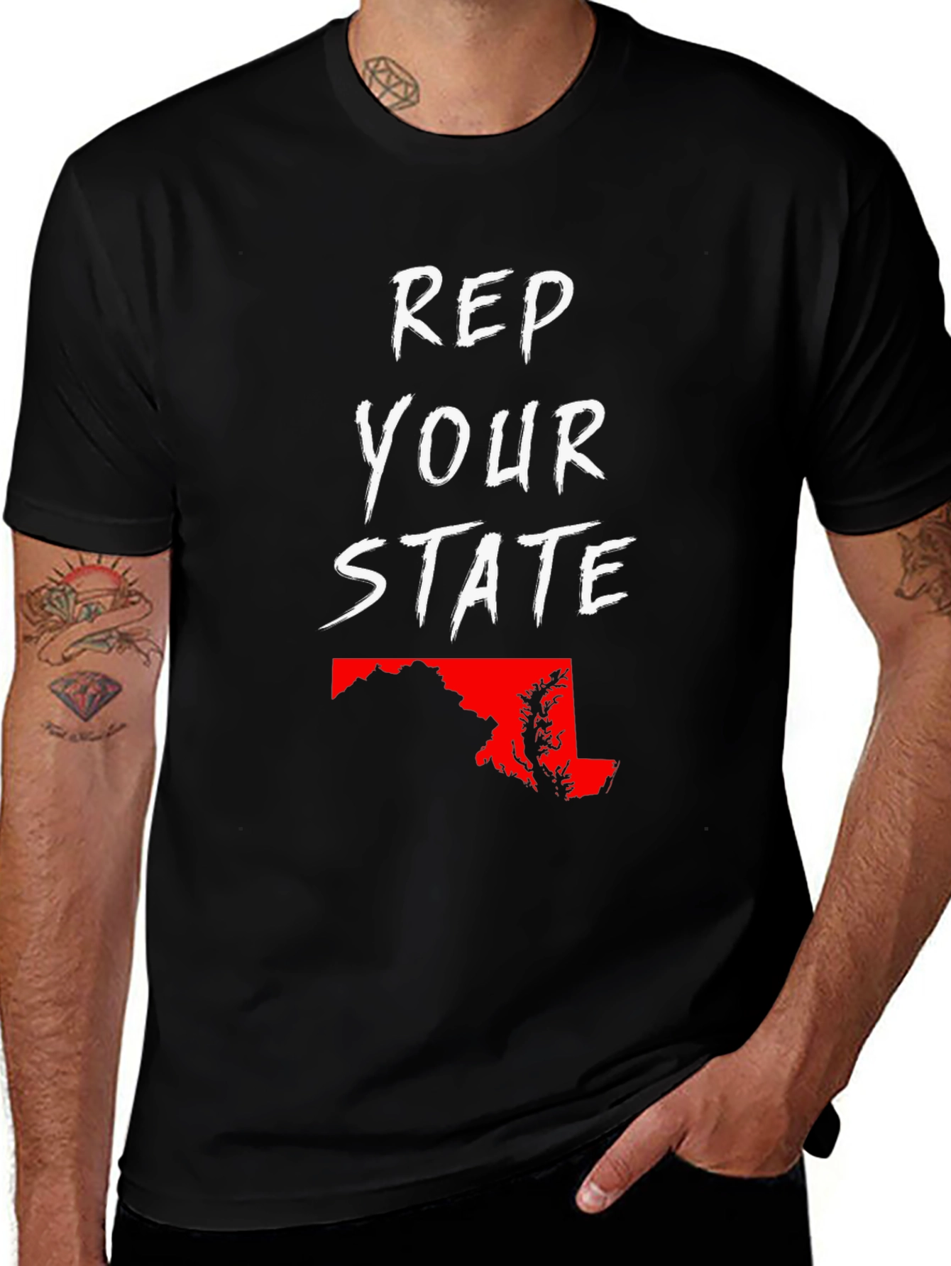 Rep Your State Maryland T-Shirt