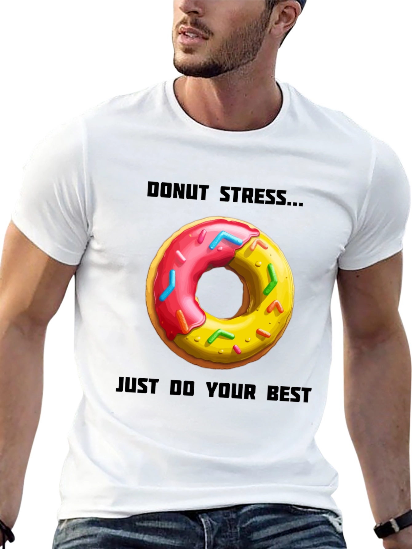 Donut Stress T-Shirt - Comfortable Casual Wear