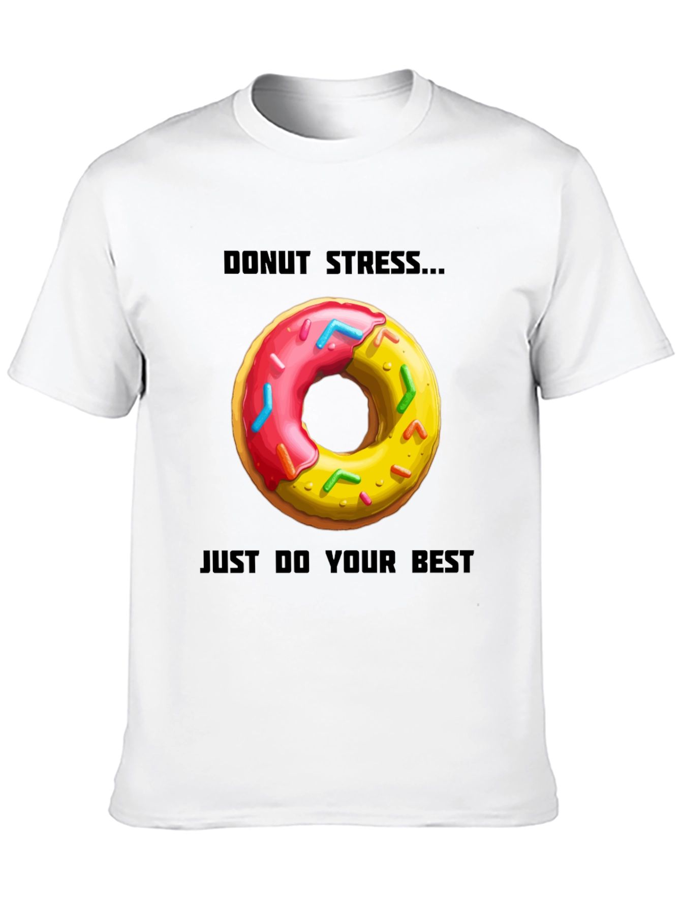 Donut Stress T-Shirt - Comfortable Casual Wear