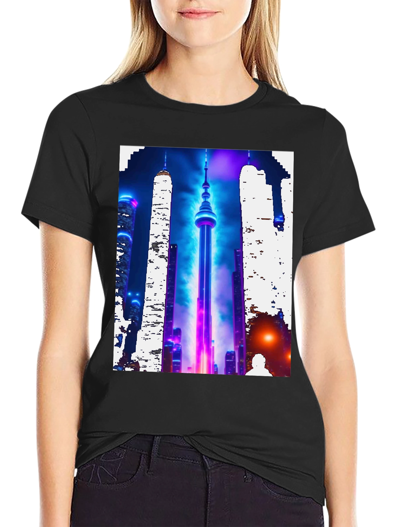 Toronto Skyline Graphic T-Shirt