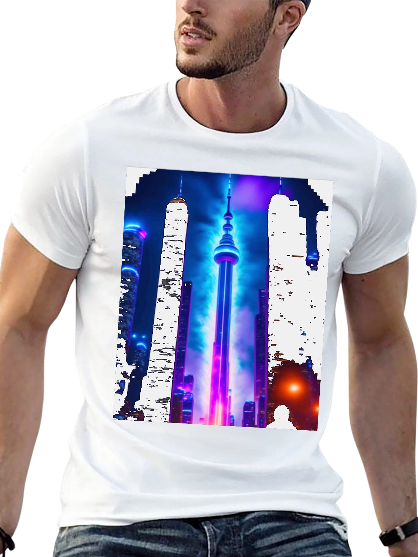 Toronto Skyline Graphic T-Shirt