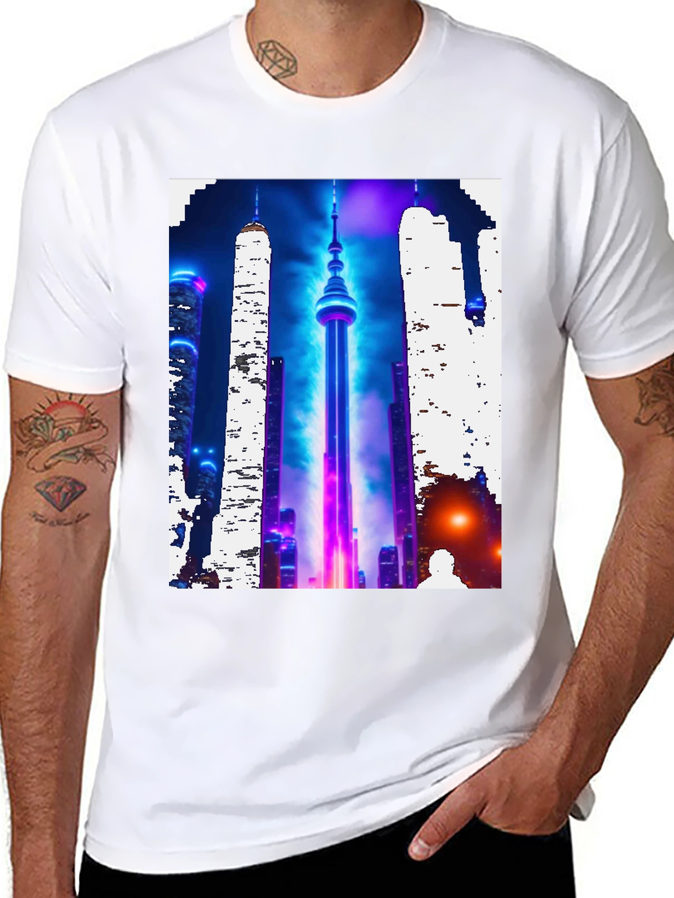 Toronto Skyline Graphic T-Shirt