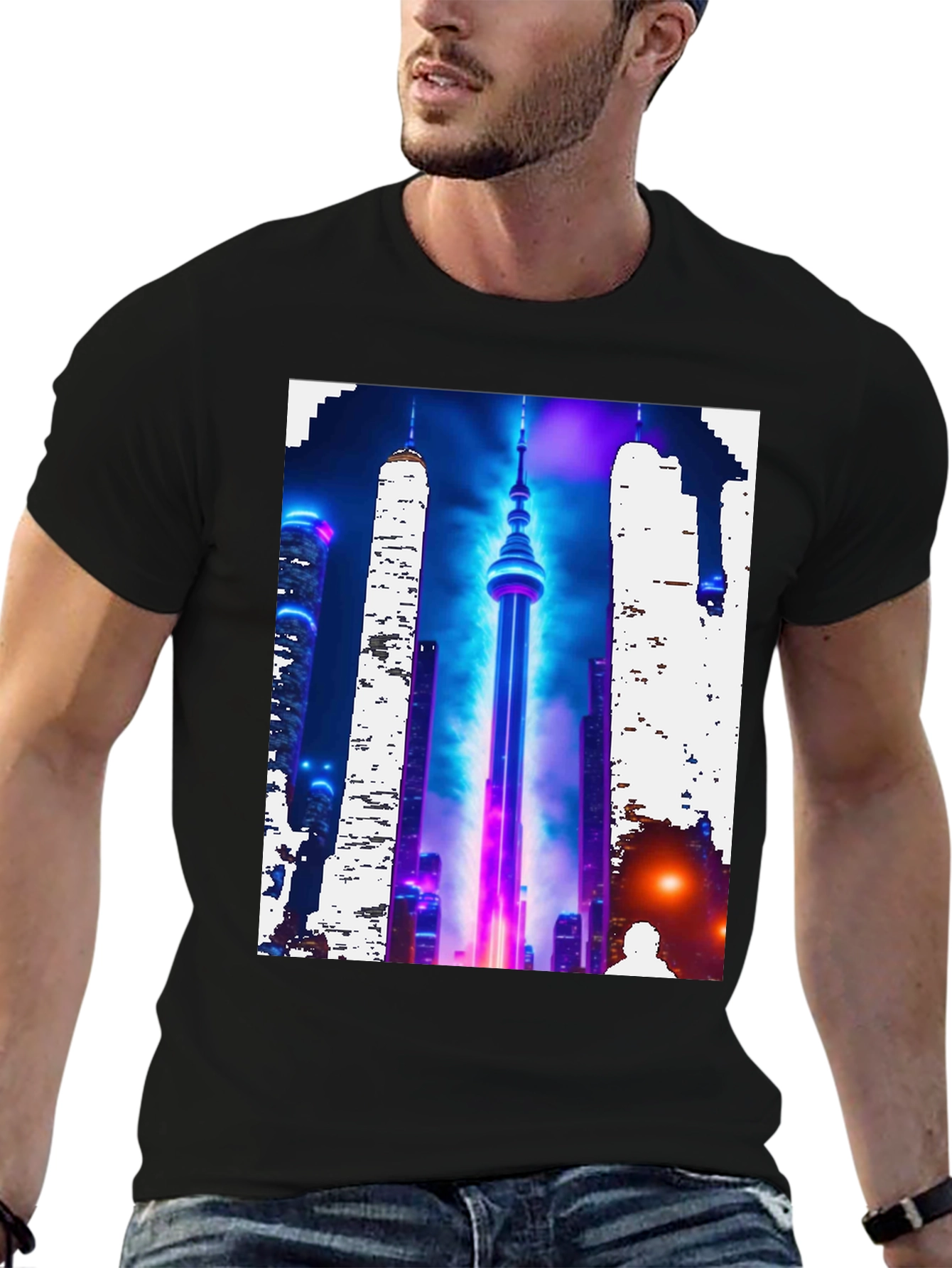 Toronto Skyline Graphic T-Shirt