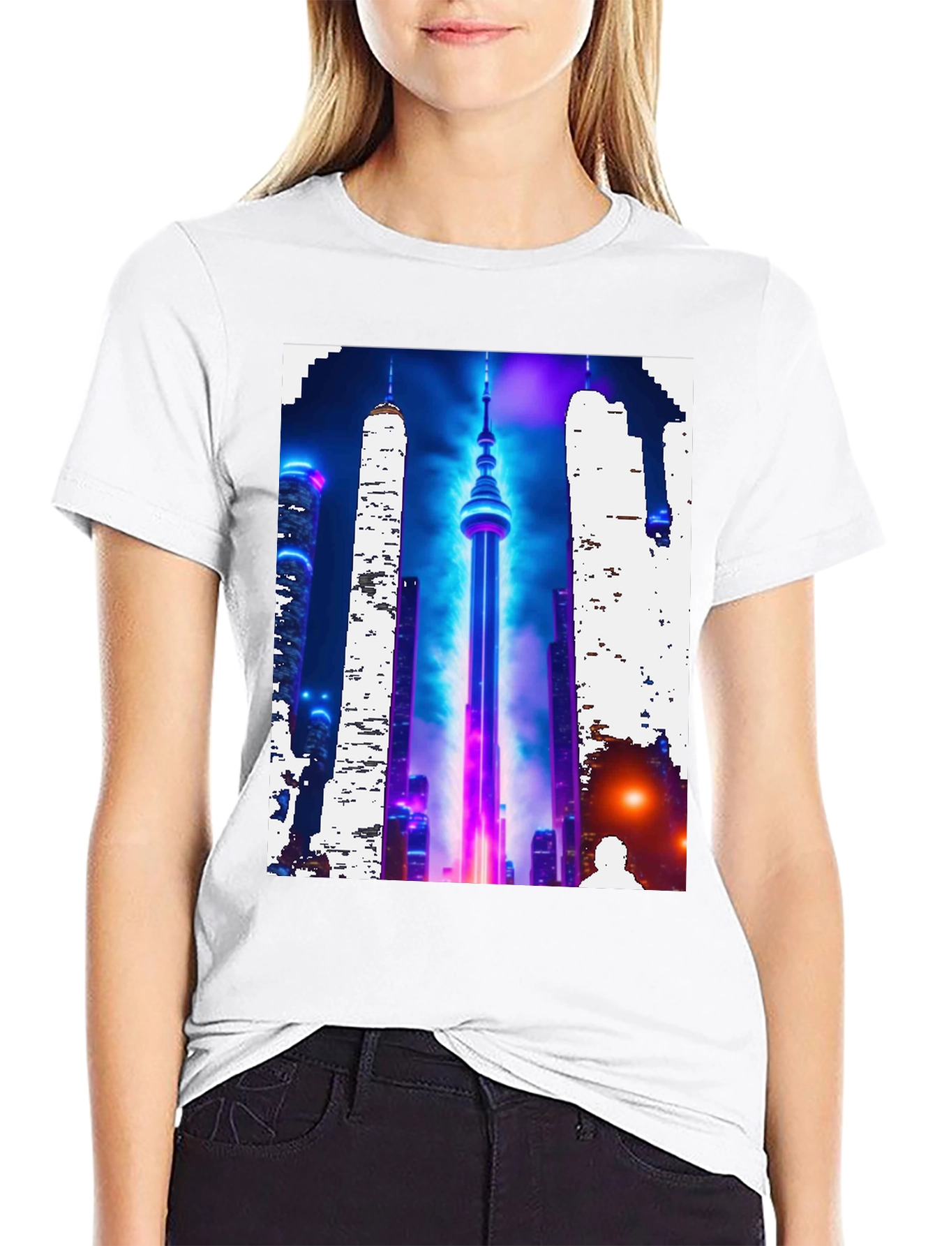 Toronto Skyline Graphic T-Shirt