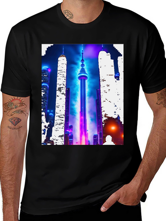 Toronto Skyline Graphic T-Shirt