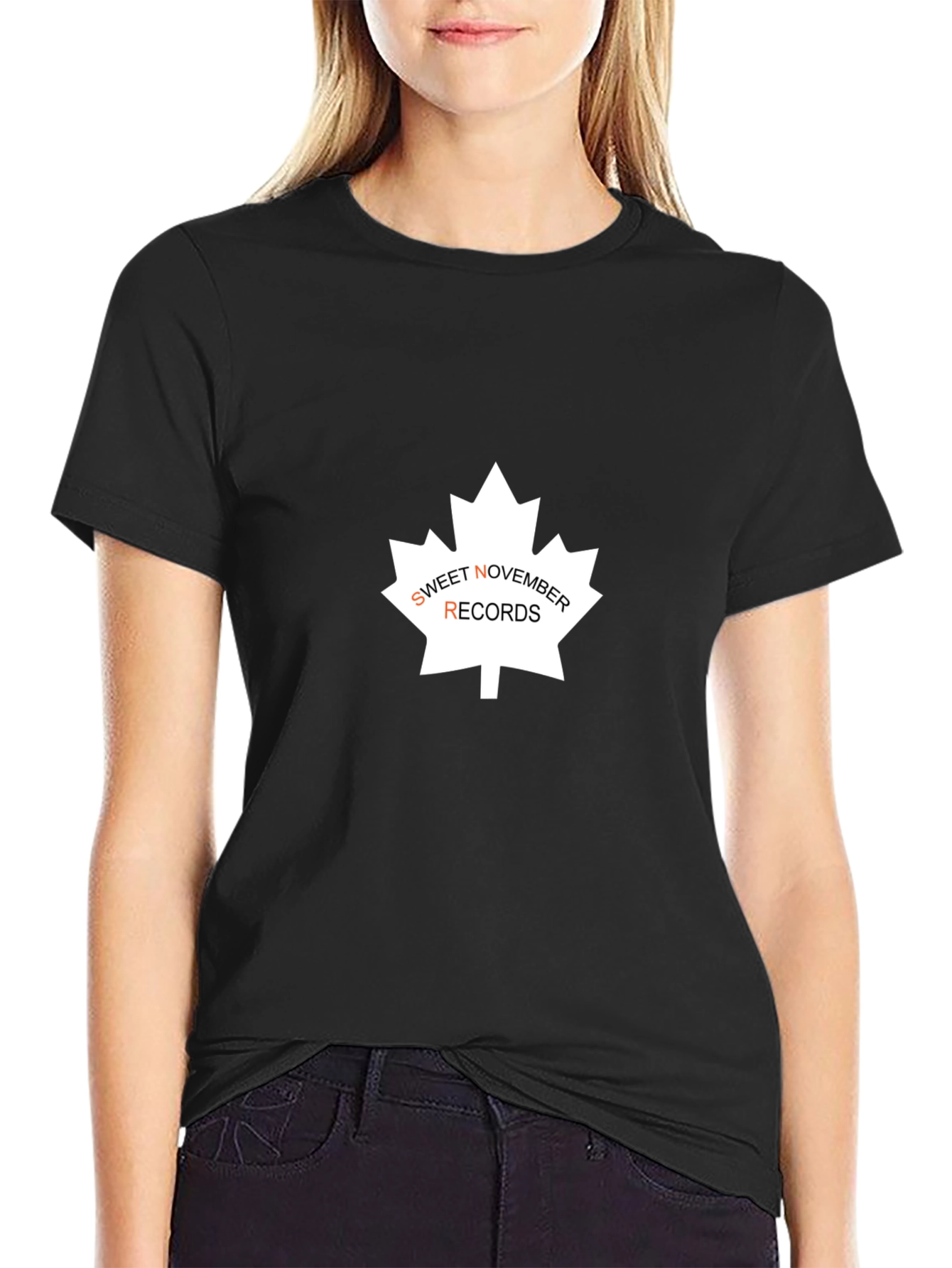 Sweet November Records Black T-Shirt