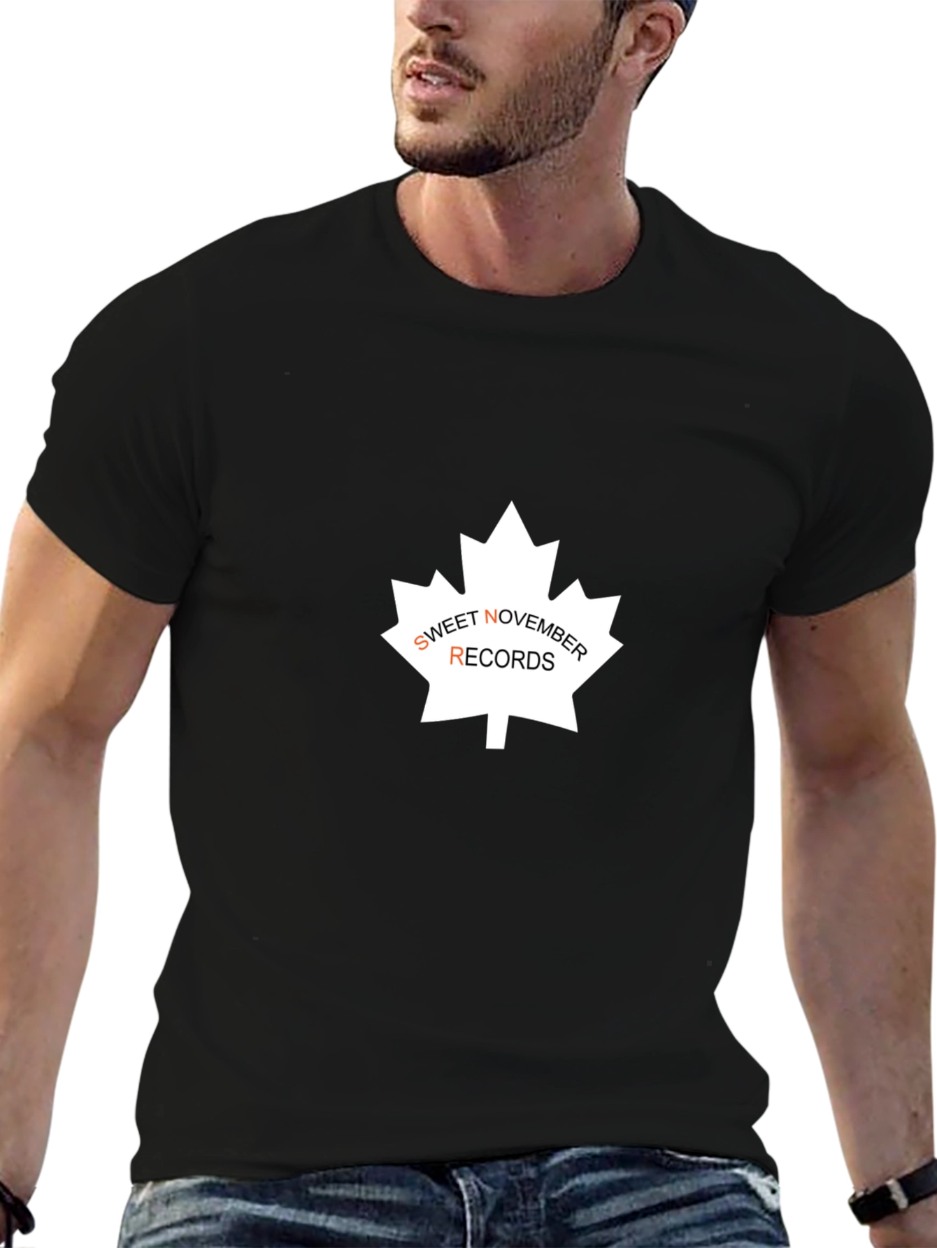 Sweet November Records Black T-Shirt