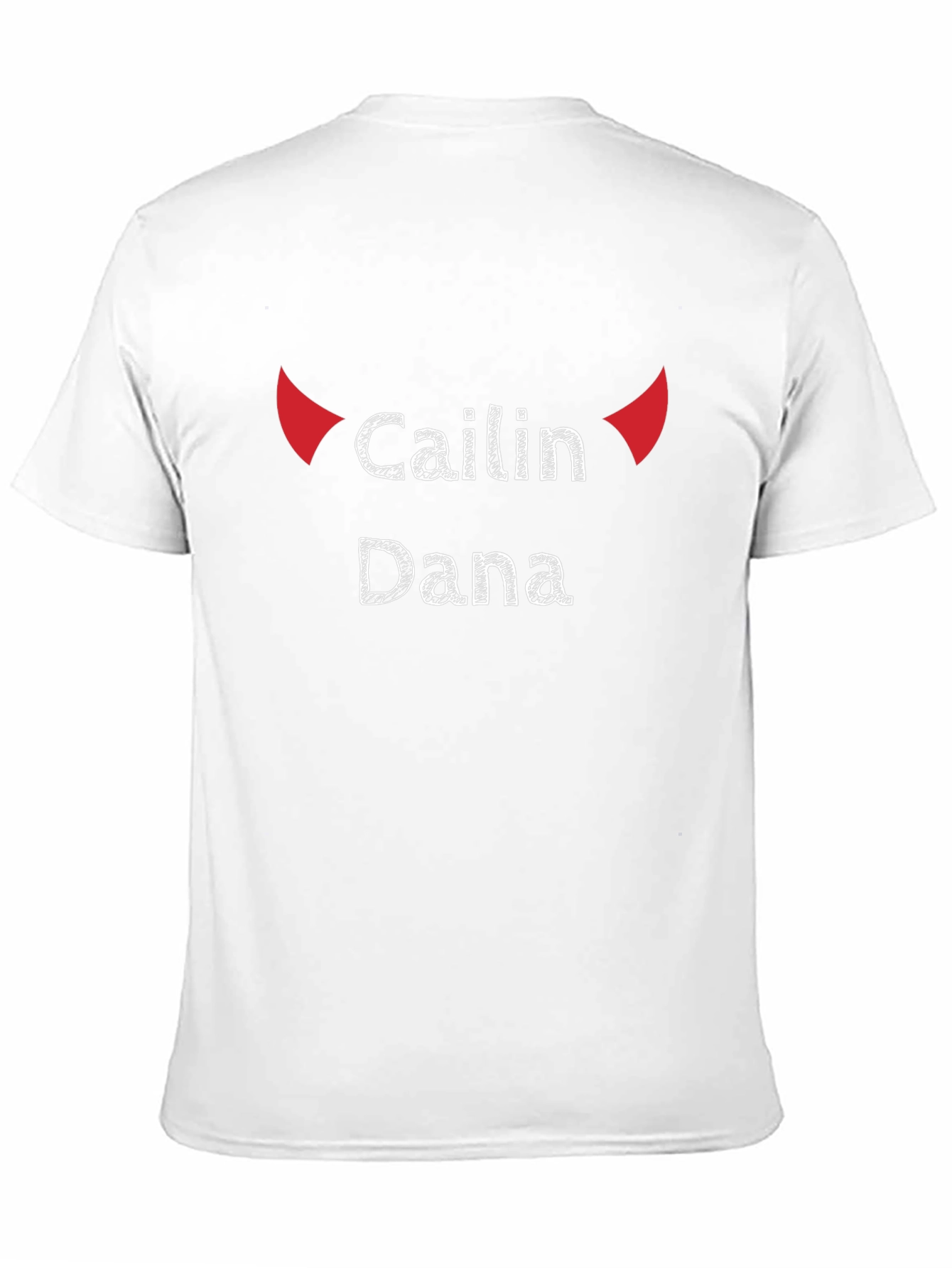 Cailin Dana Devil Horns Black T-Shirt