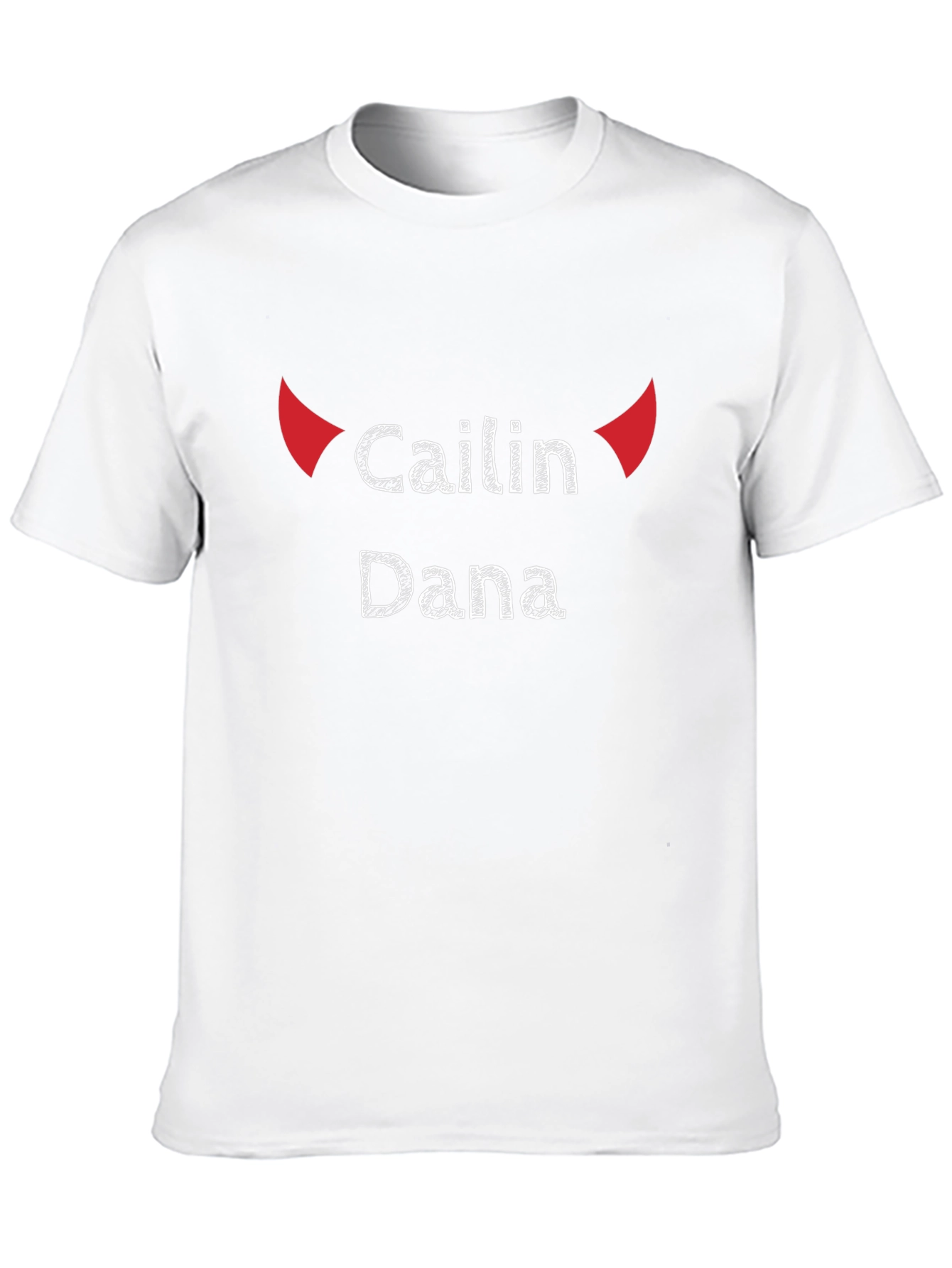 Cailin Dana Devil Horns Black T-Shirt