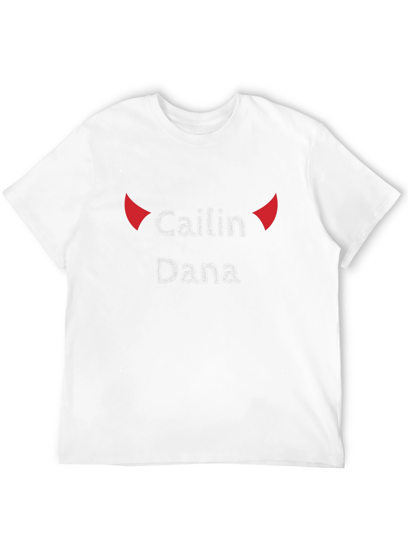 Cailin Dana Devil Horns Black T-Shirt