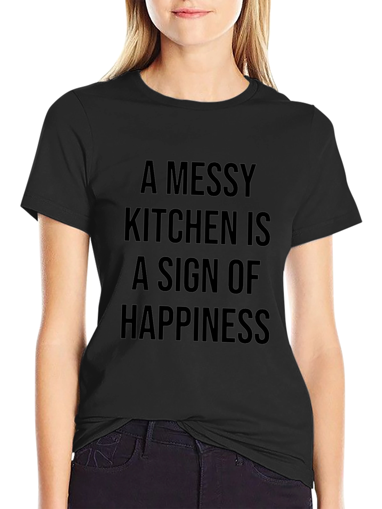 Messy Kitchen Happiness Graphic Tee