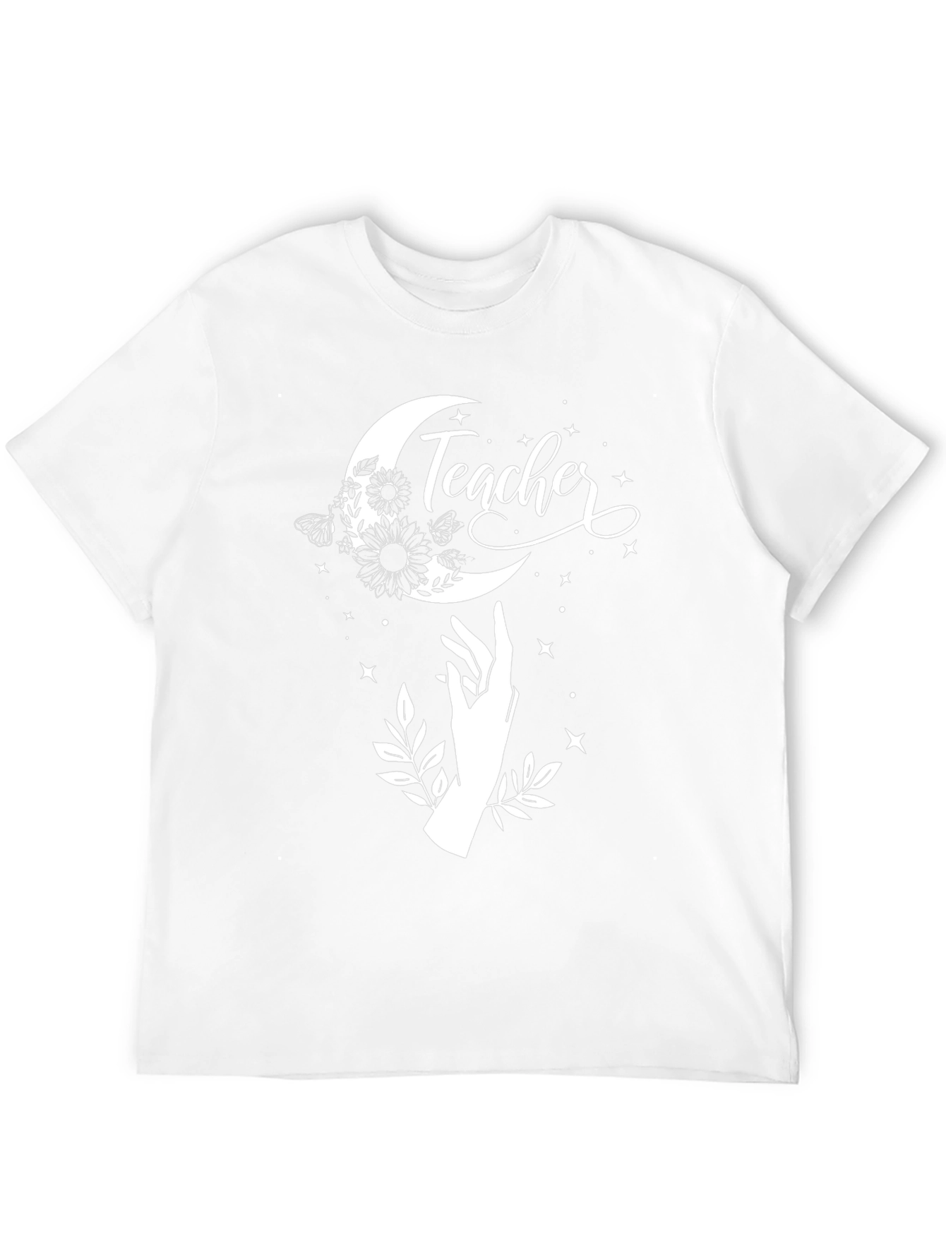 Teacher Moon T-Shirt - Celestial Teacher Gift