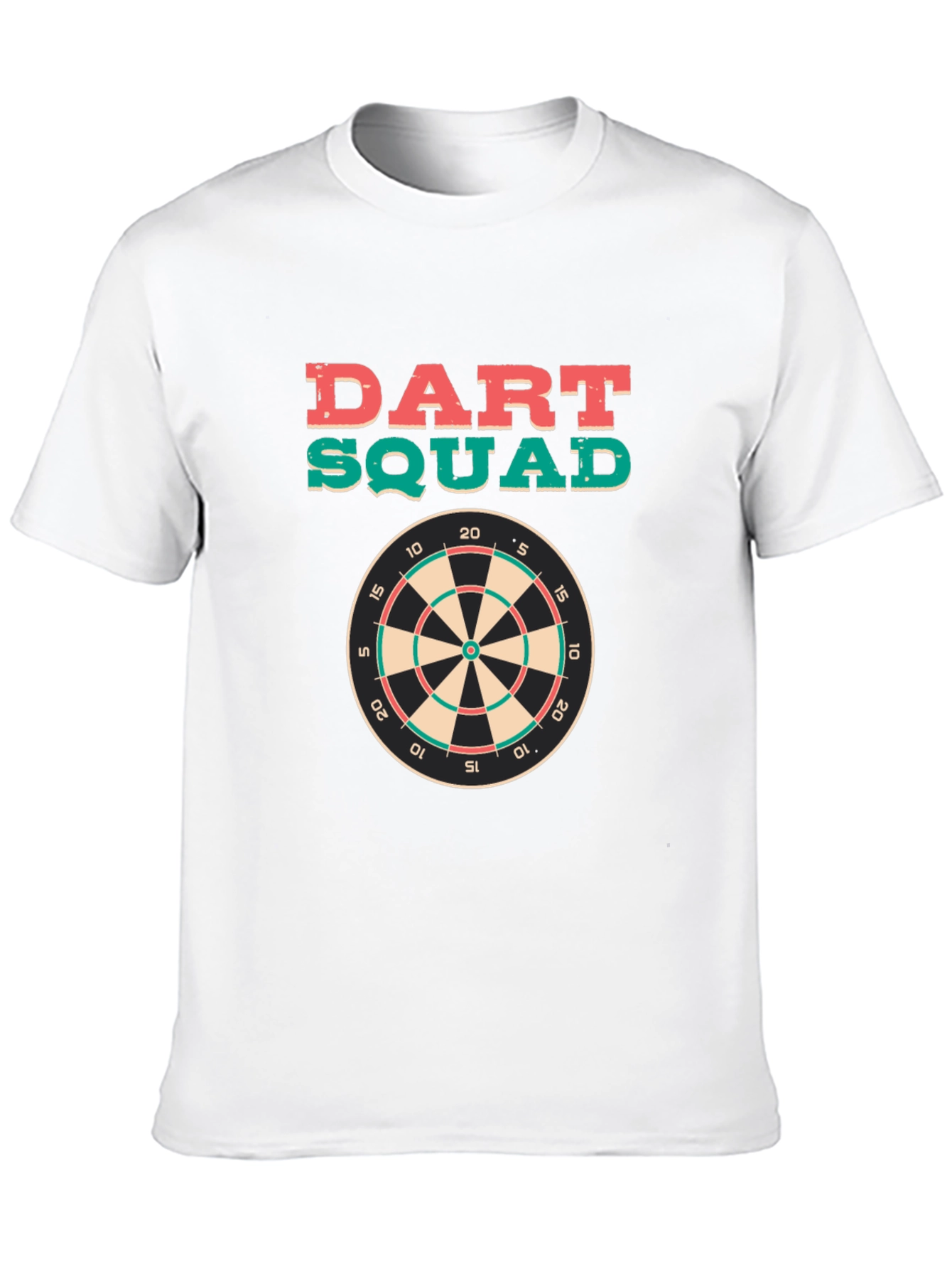 Dart Squad Graphic Tee - Black Cotton T-Shirt