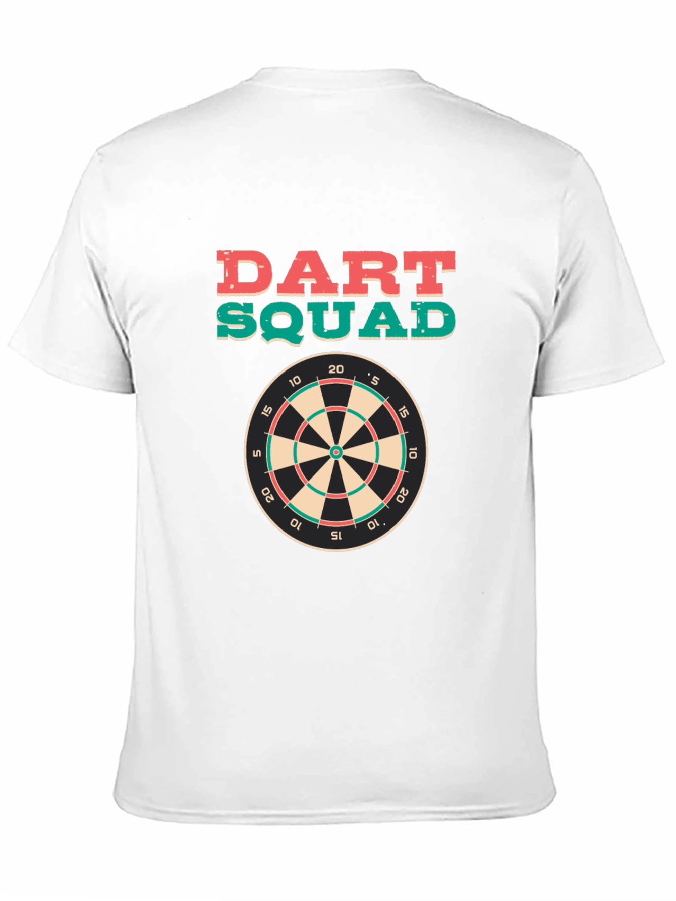 Dart Squad Graphic Tee - Black Cotton T-Shirt
