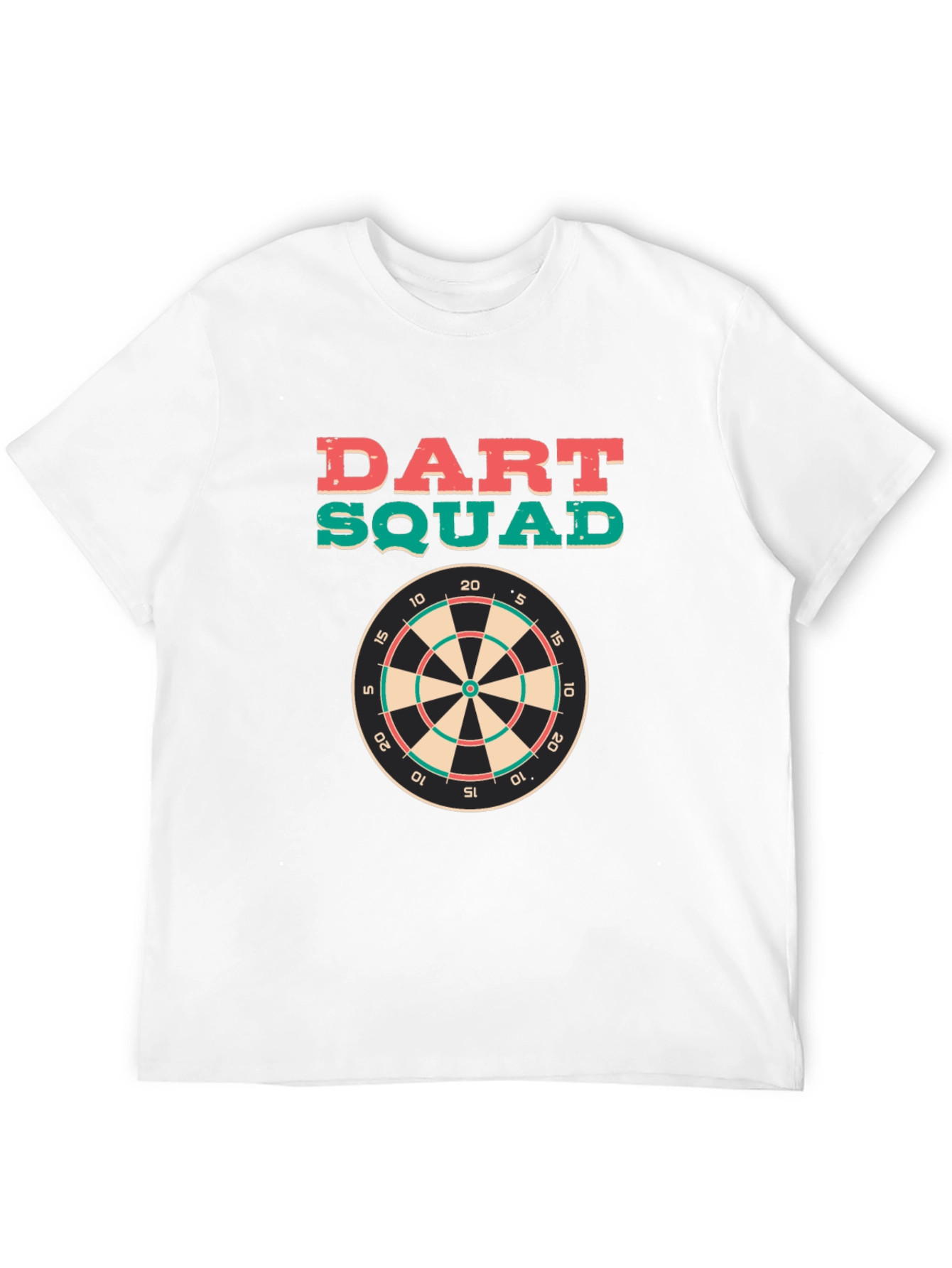 Dart Squad Graphic Tee - Black Cotton T-Shirt