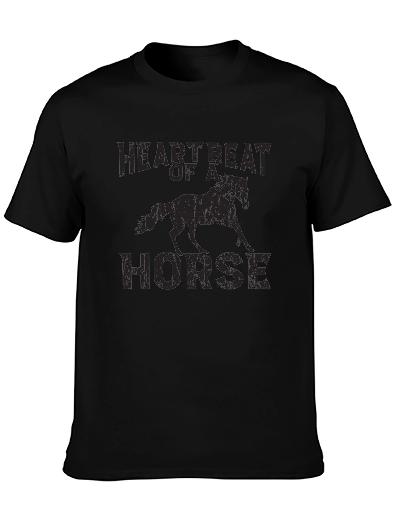 Heartbeat Of A Horse Graphic T-Shirt