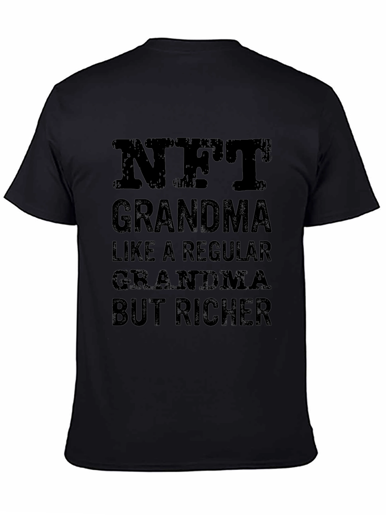 NFT Grandma T-Shirt - Rich Grandma Tee
