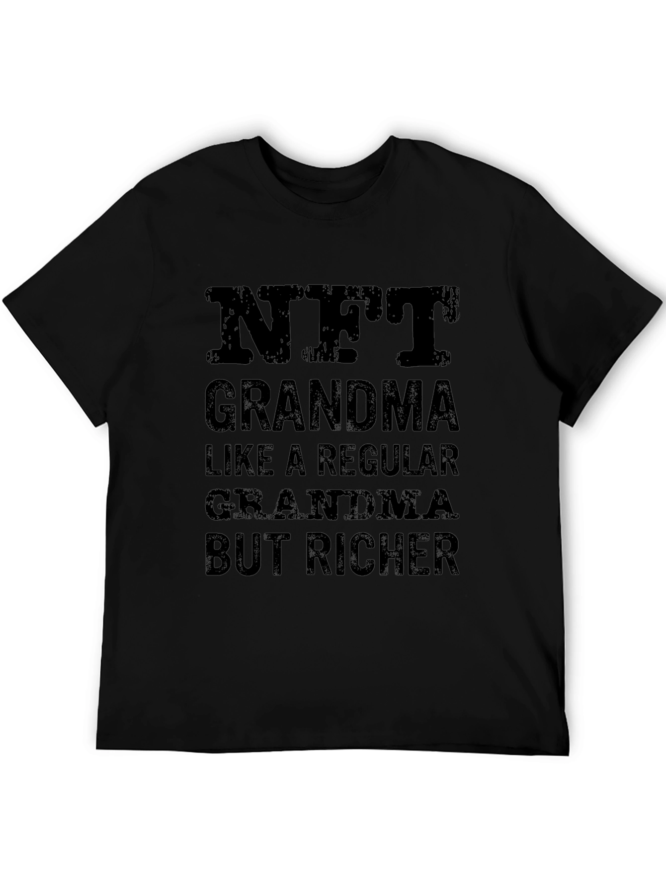 NFT Grandma T-Shirt - Rich Grandma Tee