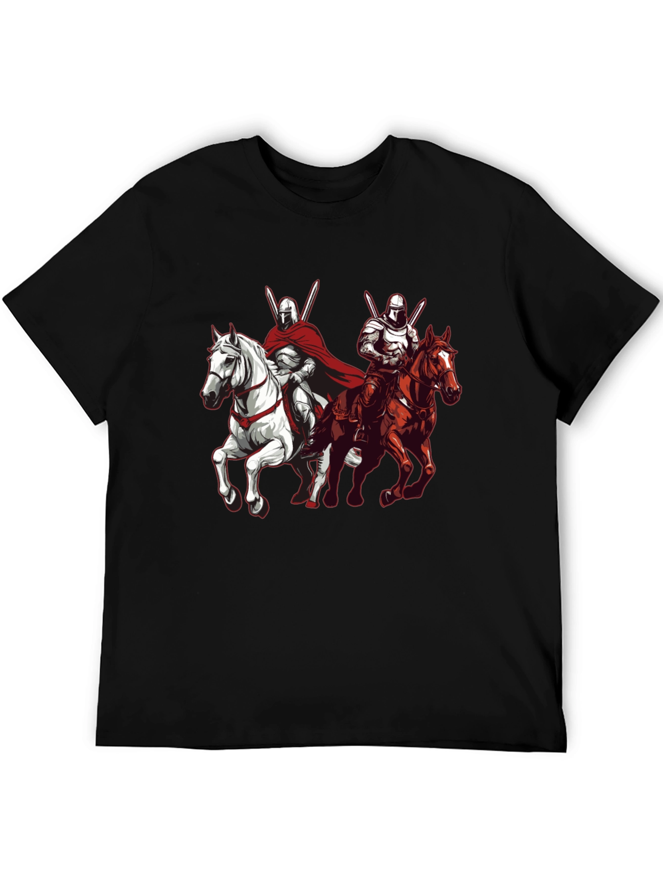 Knights on Horseback Graphic Tee