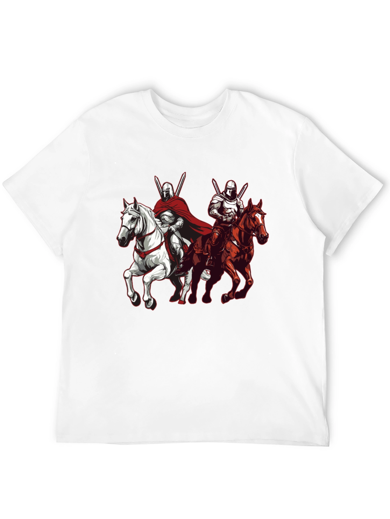 Knights on Horseback Graphic Tee