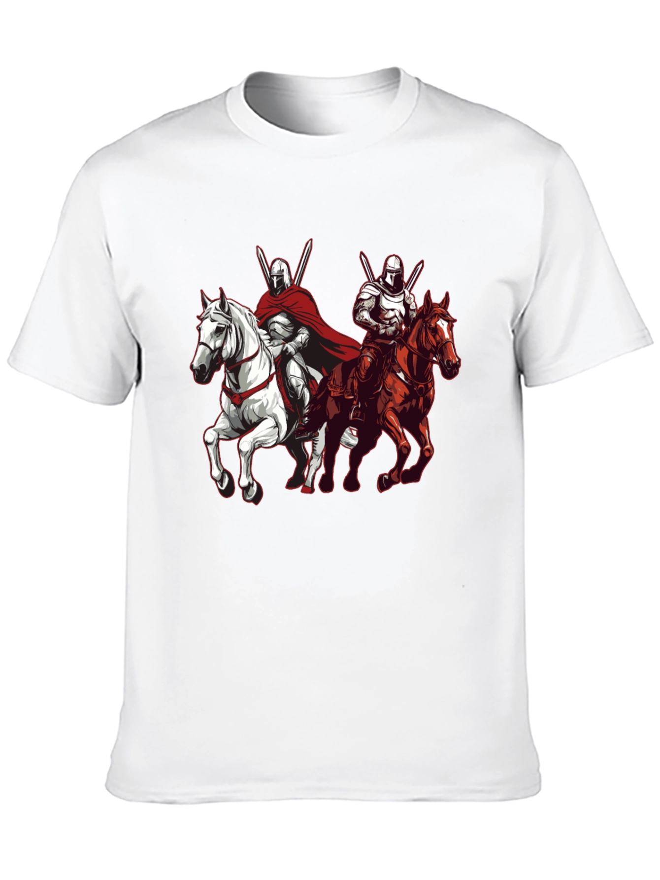 Knights on Horseback Graphic Tee