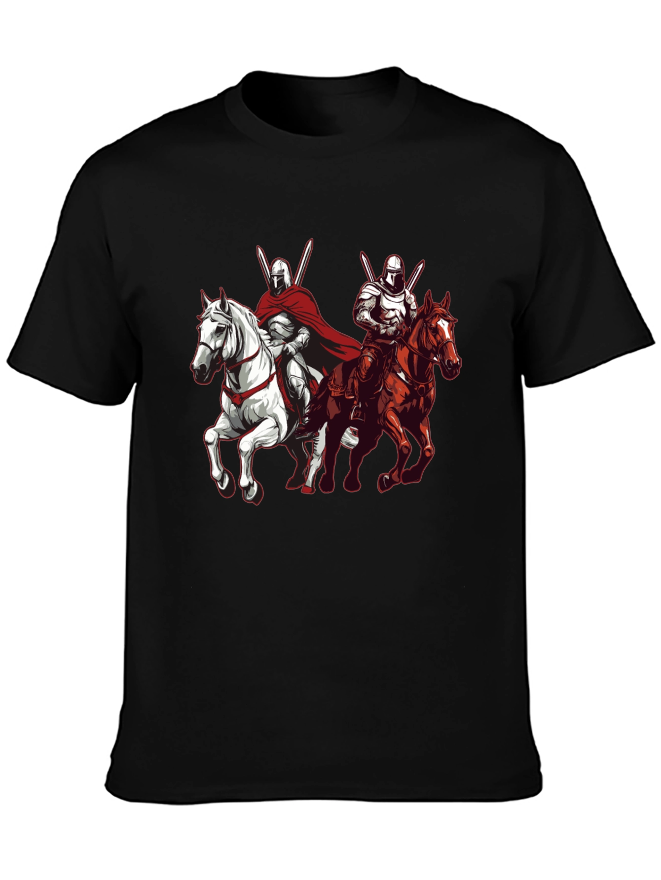 Knights on Horseback Graphic Tee