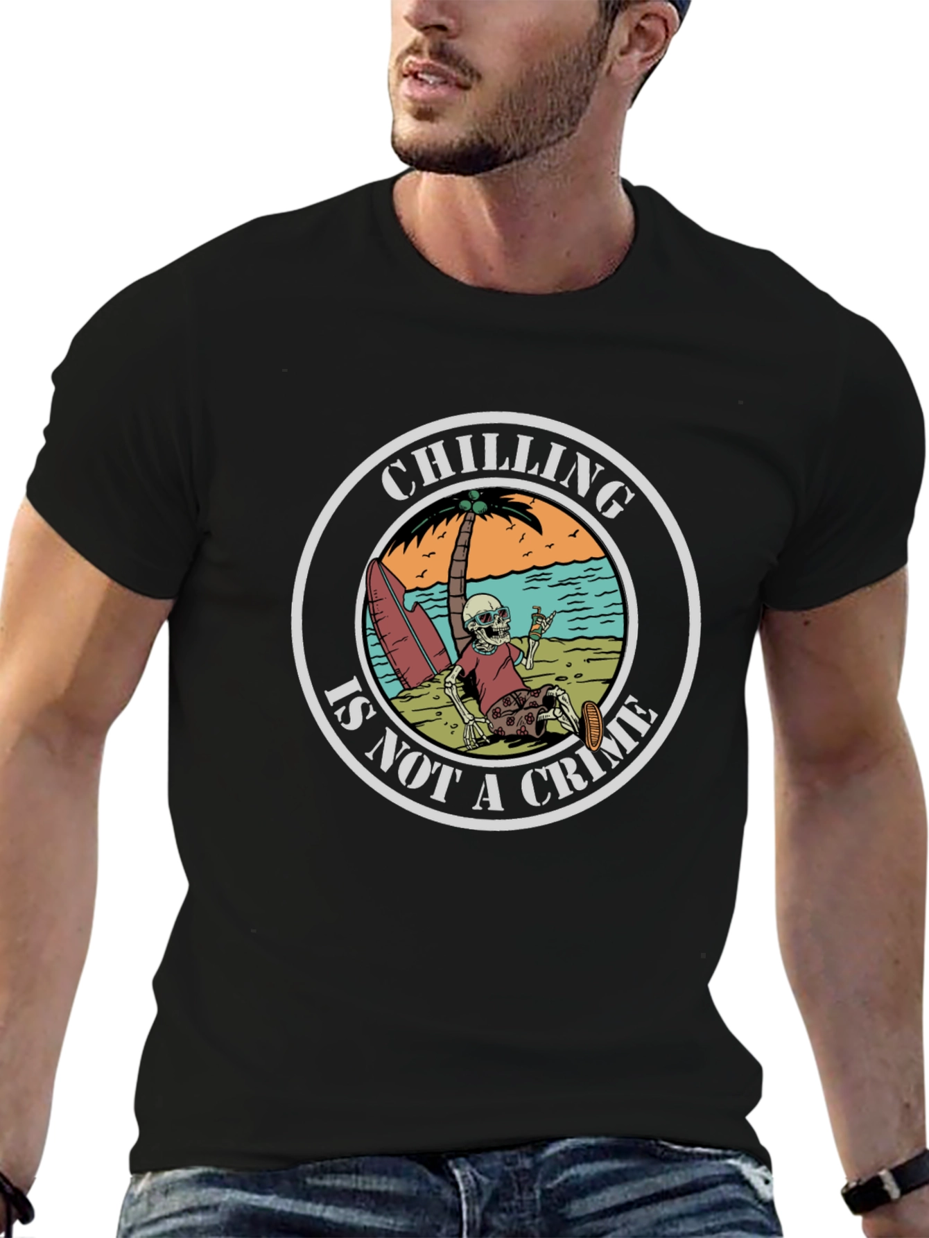 Chilling is Not a Crime T-Shirt
