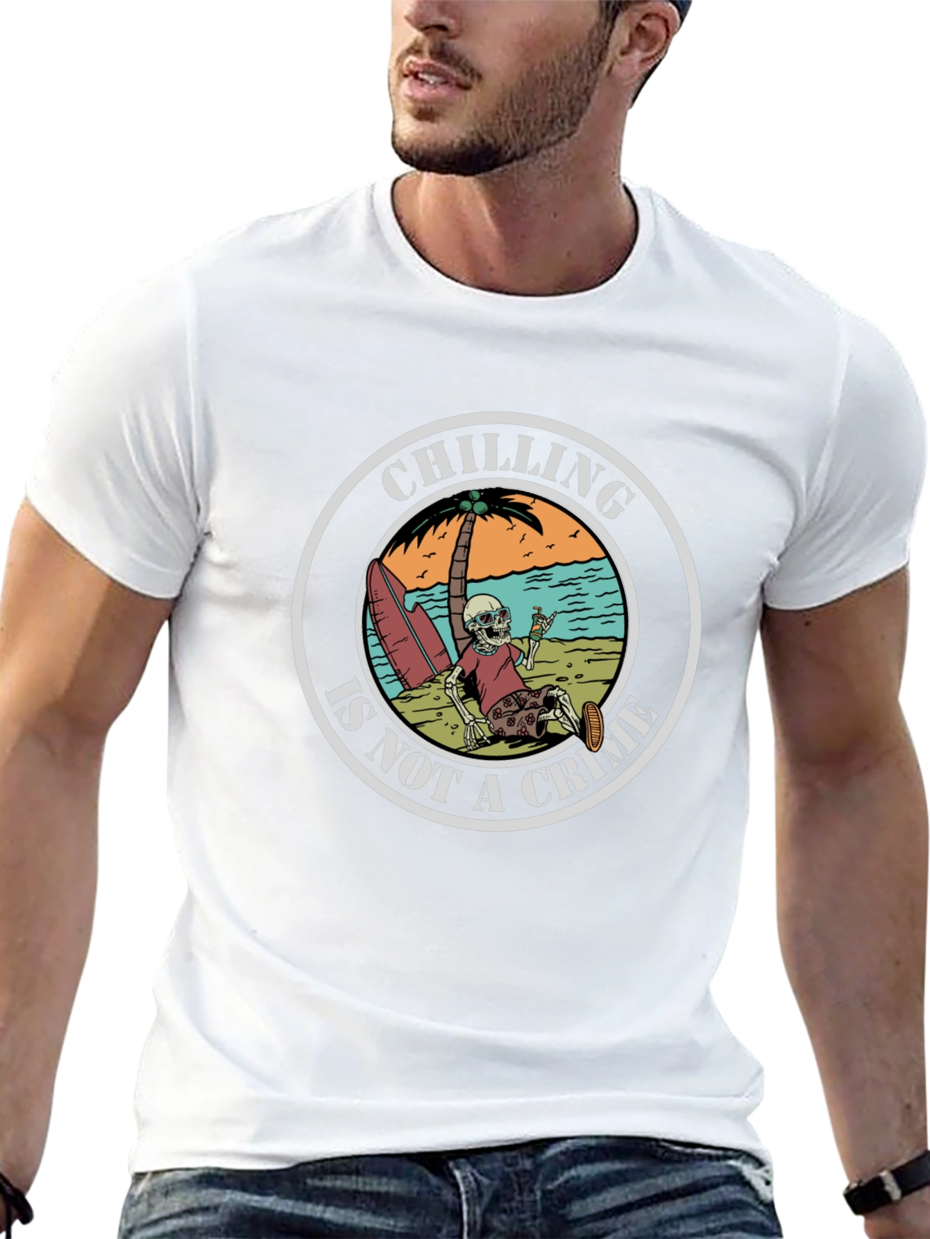 Chilling is Not a Crime T-Shirt