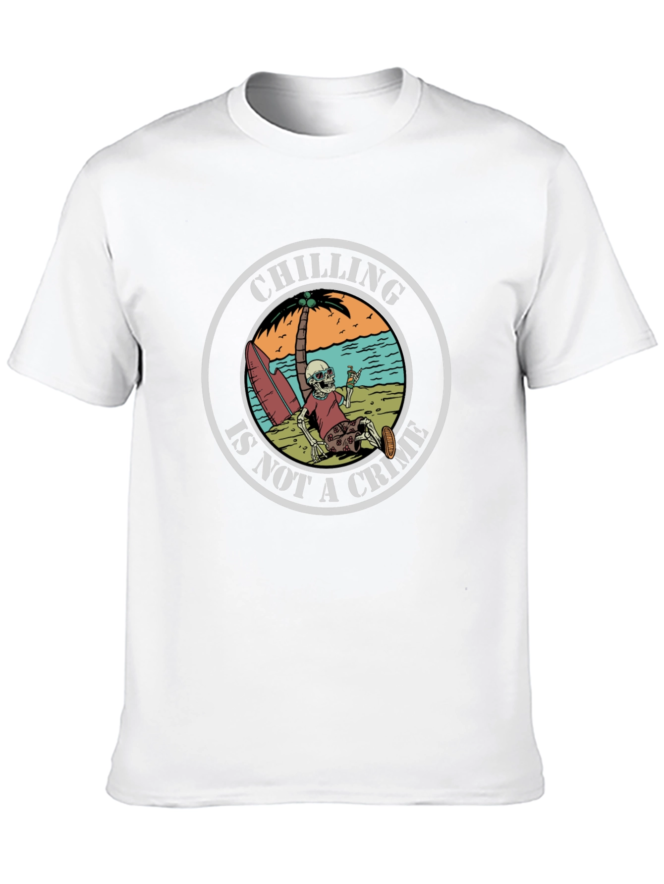 Chilling is Not a Crime T-Shirt