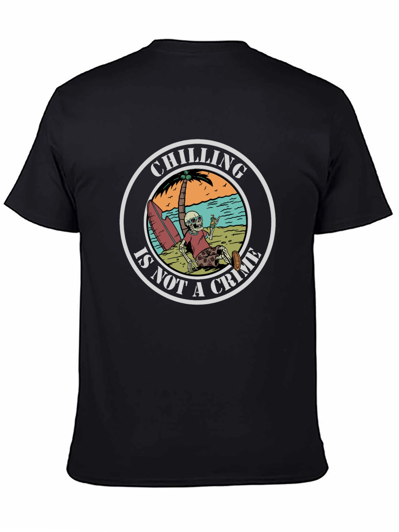 Chilling is Not a Crime T-Shirt
