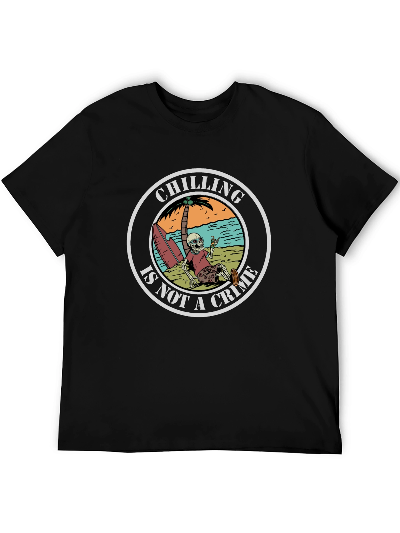 Chilling is Not a Crime T-Shirt