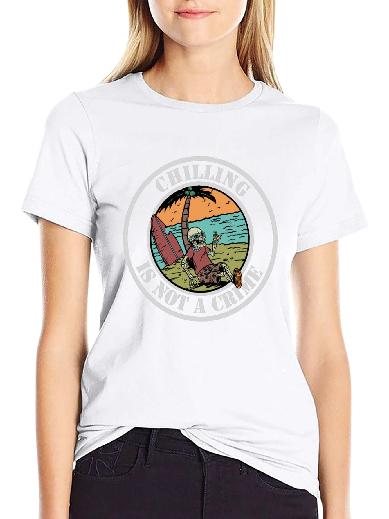 Chilling is Not a Crime T-Shirt
