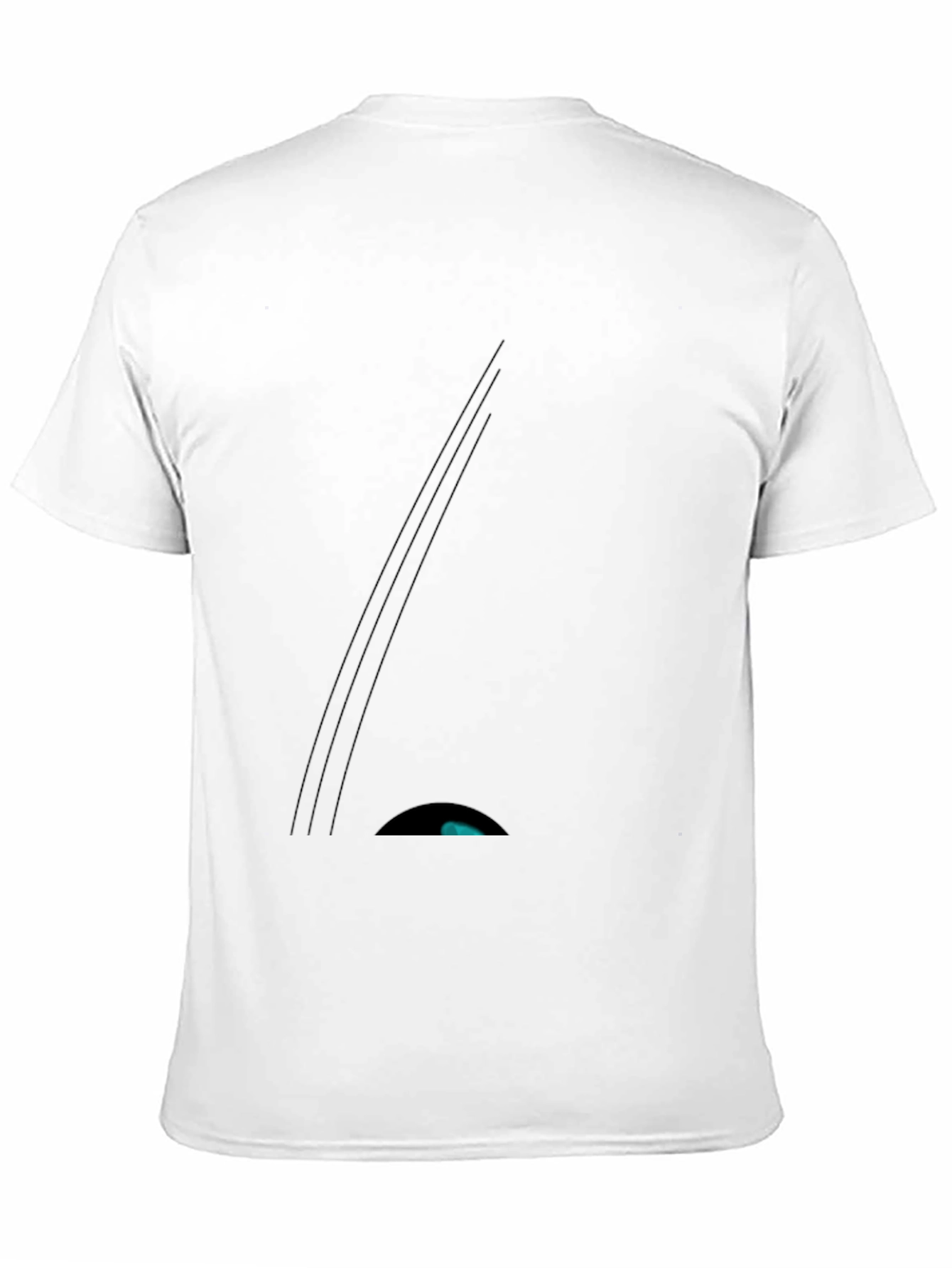 Minimalist Black Graphic Tee - Modern Style
