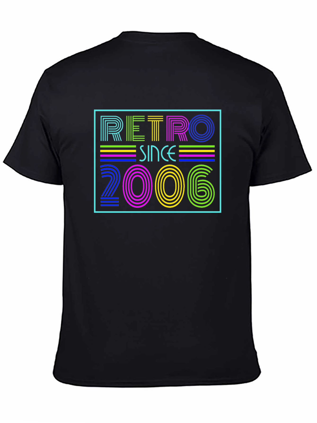 Retro Since 2006 T-Shirt Black