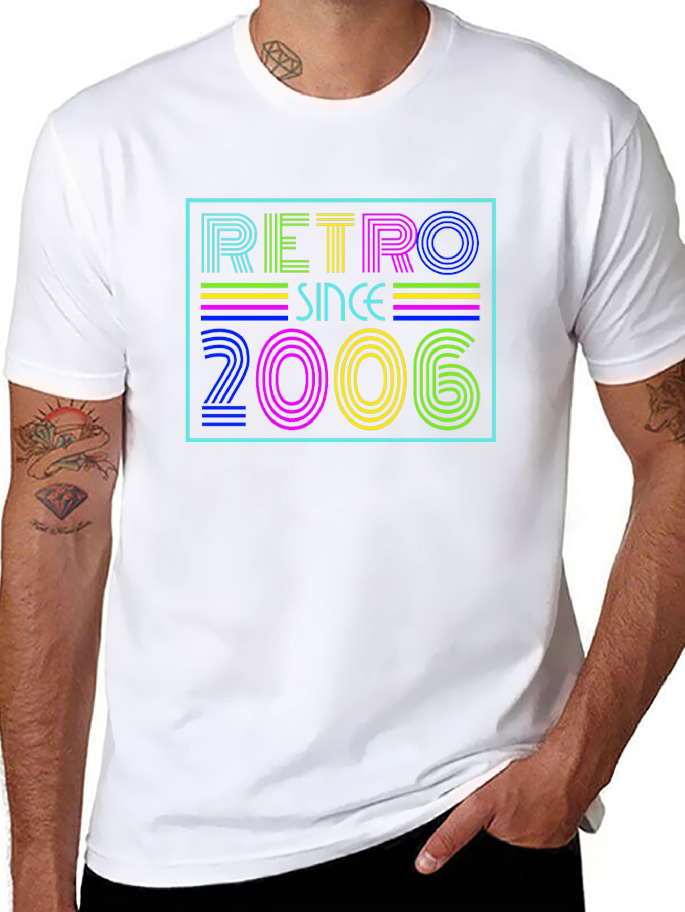 Retro Since 2006 T-Shirt Black
