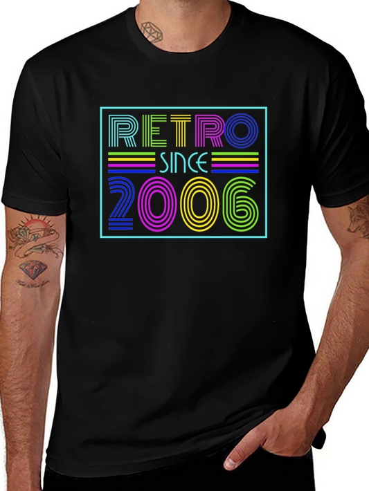 Retro Since 2006 T-Shirt Black