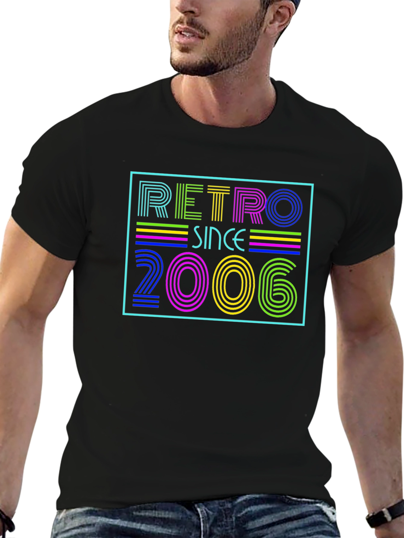 Retro Since 2006 T-Shirt Black