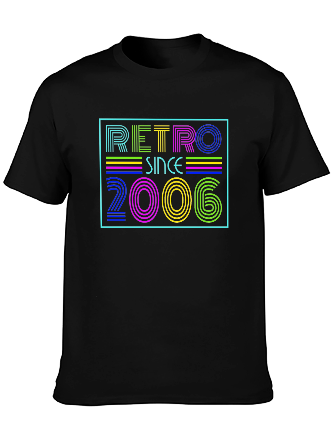 Retro Since 2006 T-Shirt Black