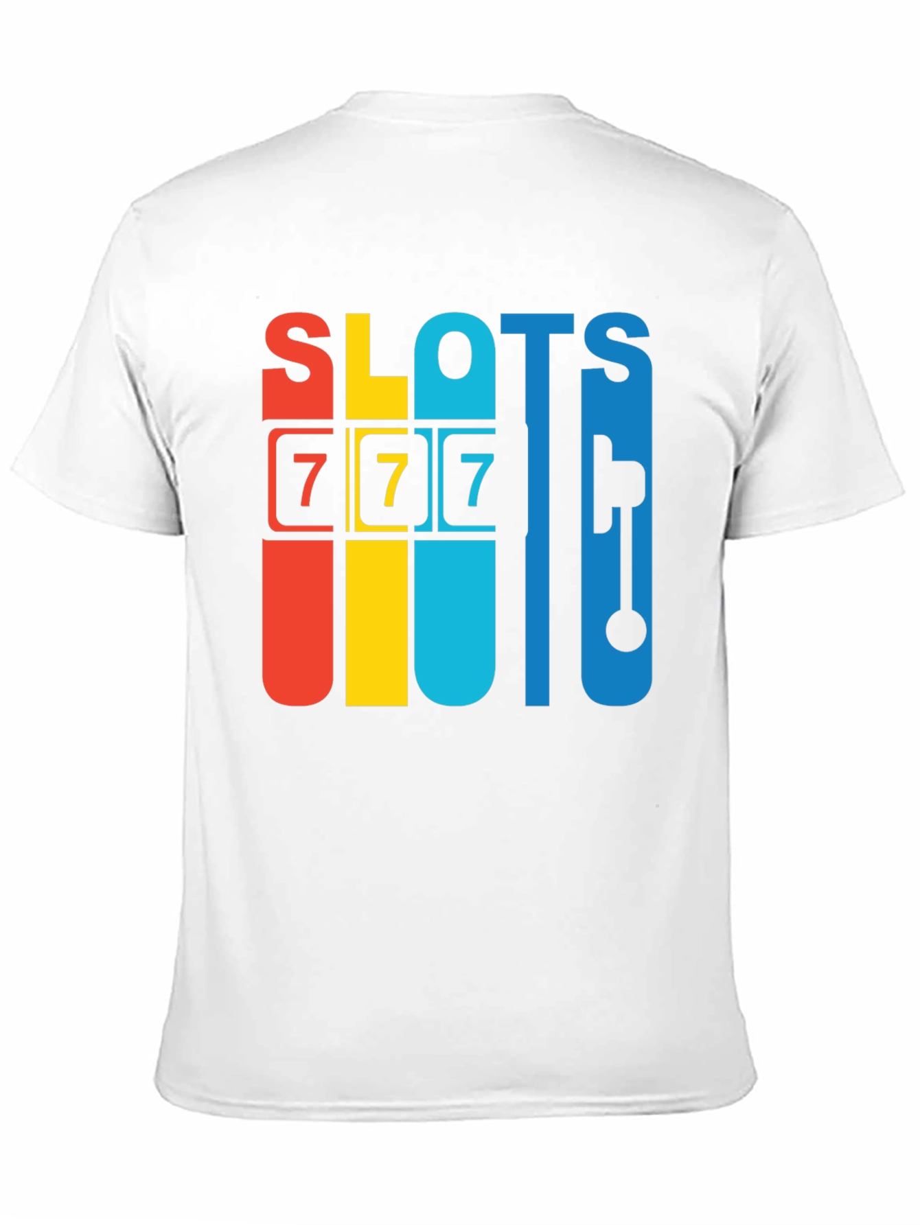 Lucky 7 Slots Graphic Tee - Classic Casino Style